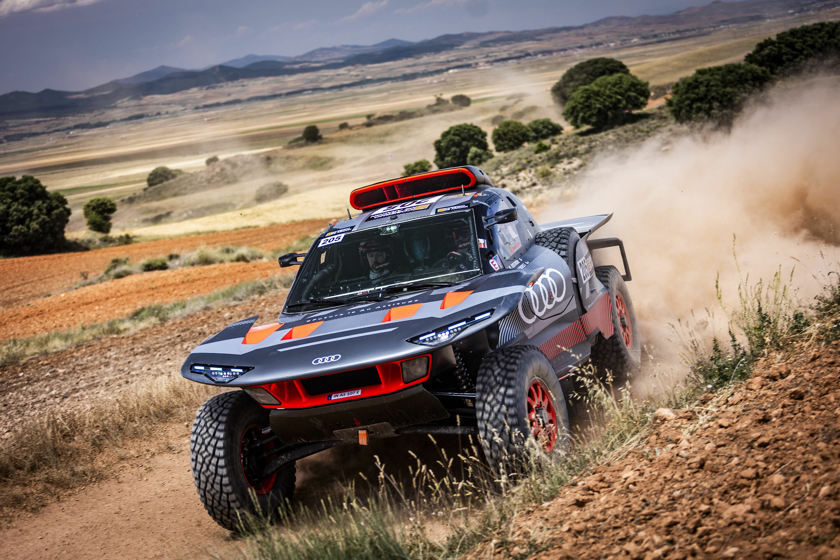 Baja España Aragón 2023 - Audi RS Q e-tron #205 (Team Audi Sport), Mattias Ekström/Emil Bergkvist