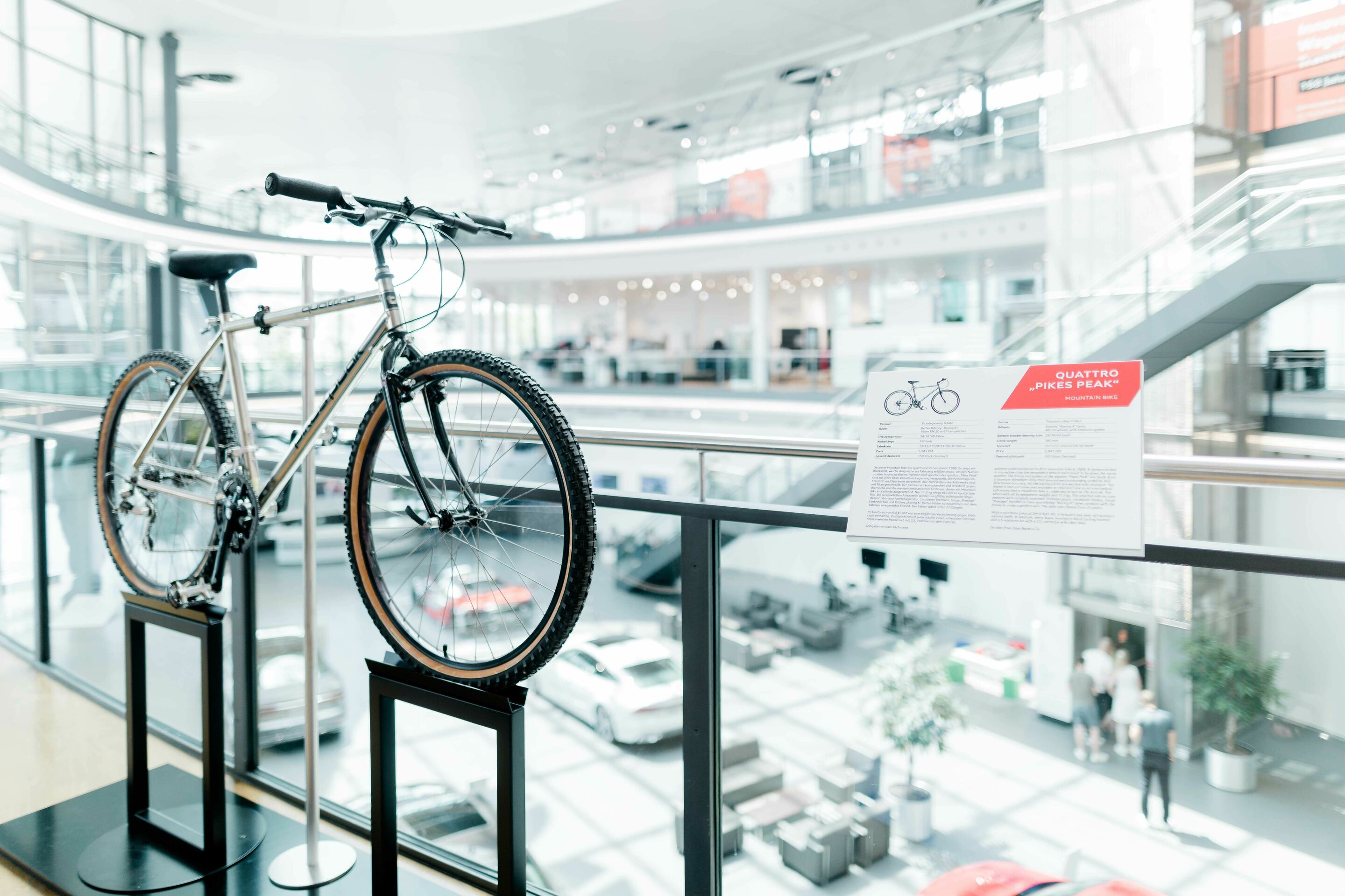 40 years Audi Sport GmbH - Anniversary exhibition “40 years of Audi Sport GmbH – Fascination Meets Performance” at the Audi Forum Neckarsulm