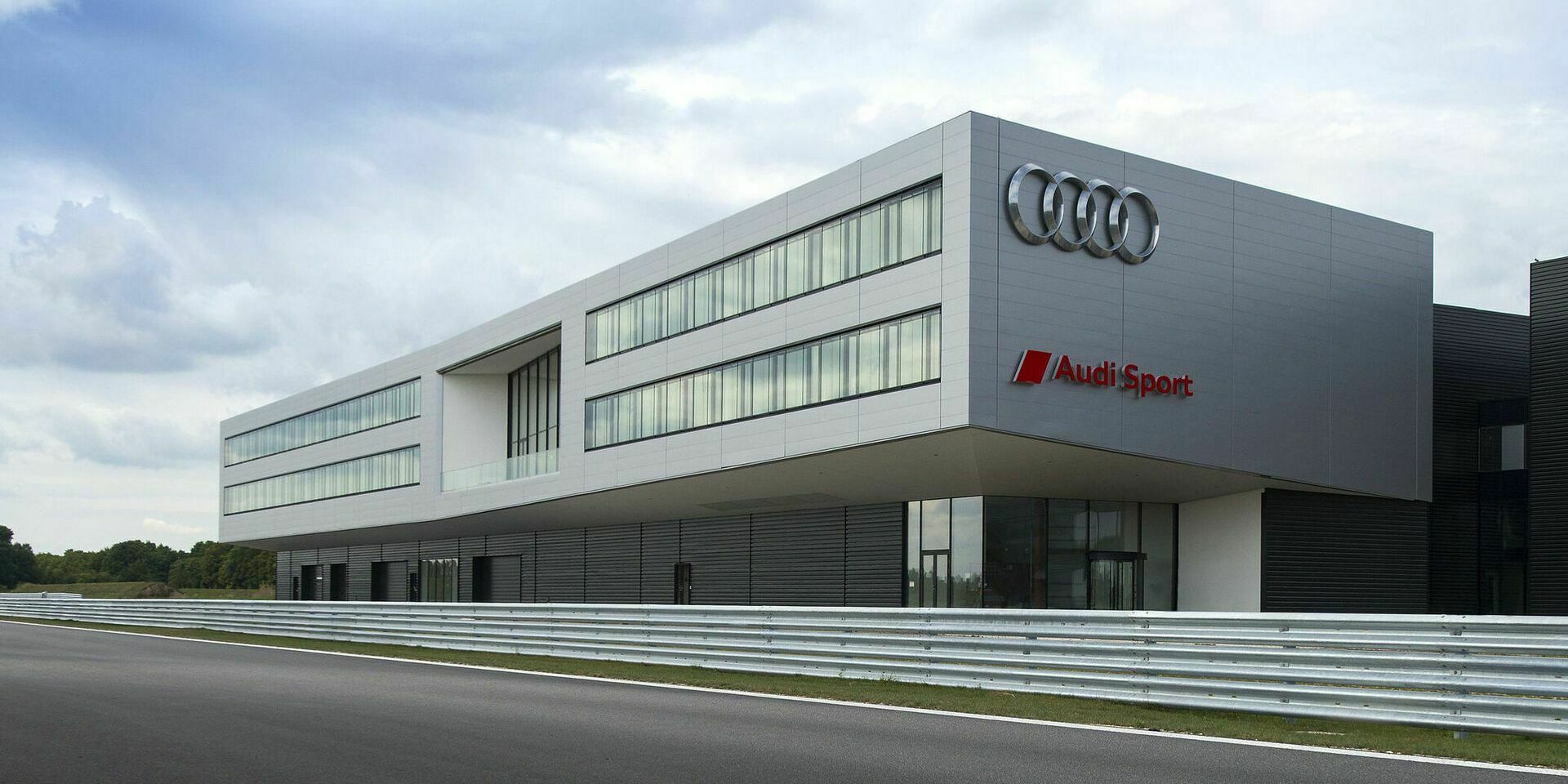Audi opens high-tech complex  in Neuburg an der Donau - Audi Neuburg – Competence Center Motorsport 
Audi Sport concentrates its activities at the new Competence Center Motorsport: The modern complex of buildings with a length of 300 meters and a width...