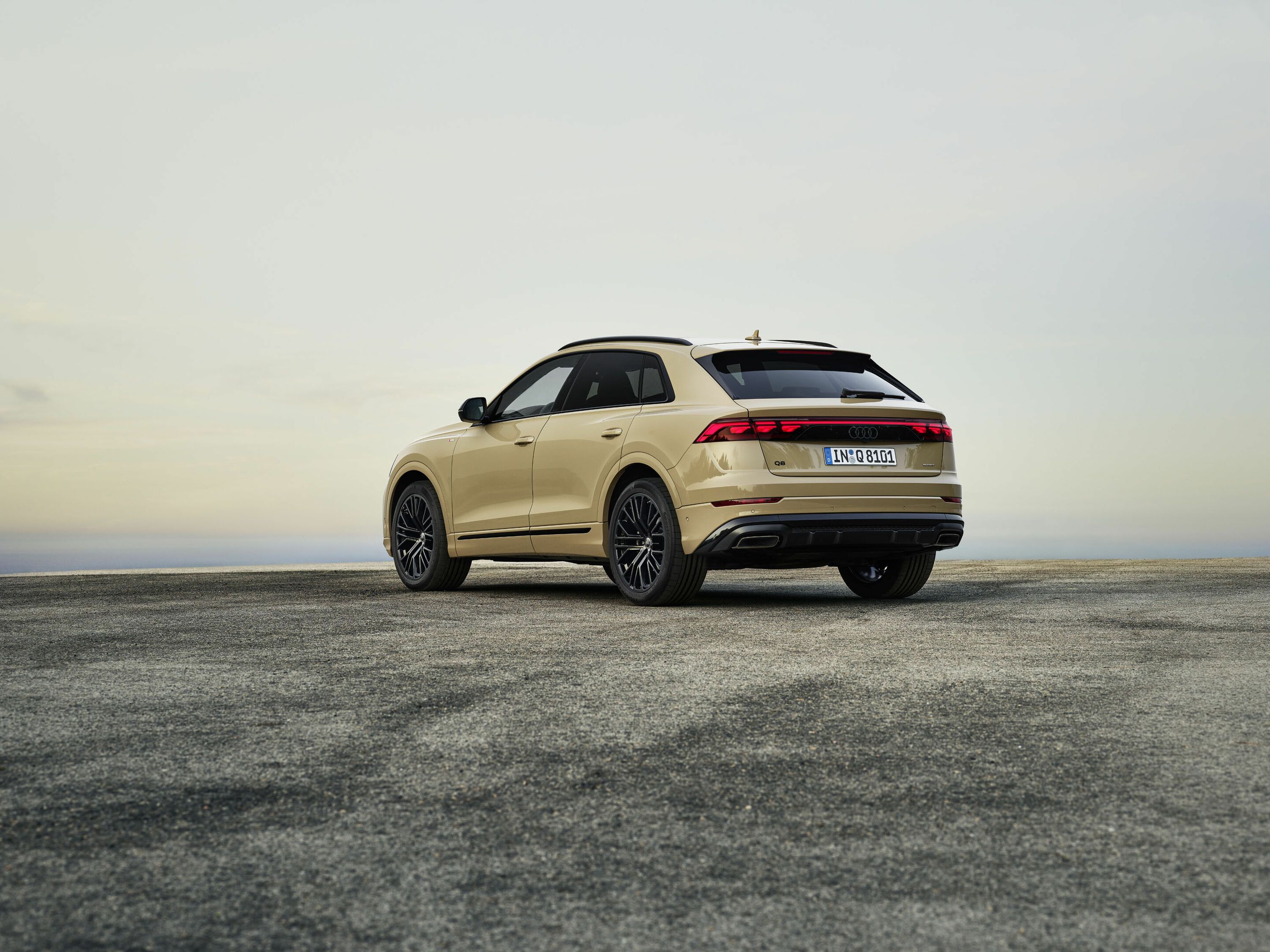 Audi Q8 - Static photo,
Colour: Sakhir gold metallic