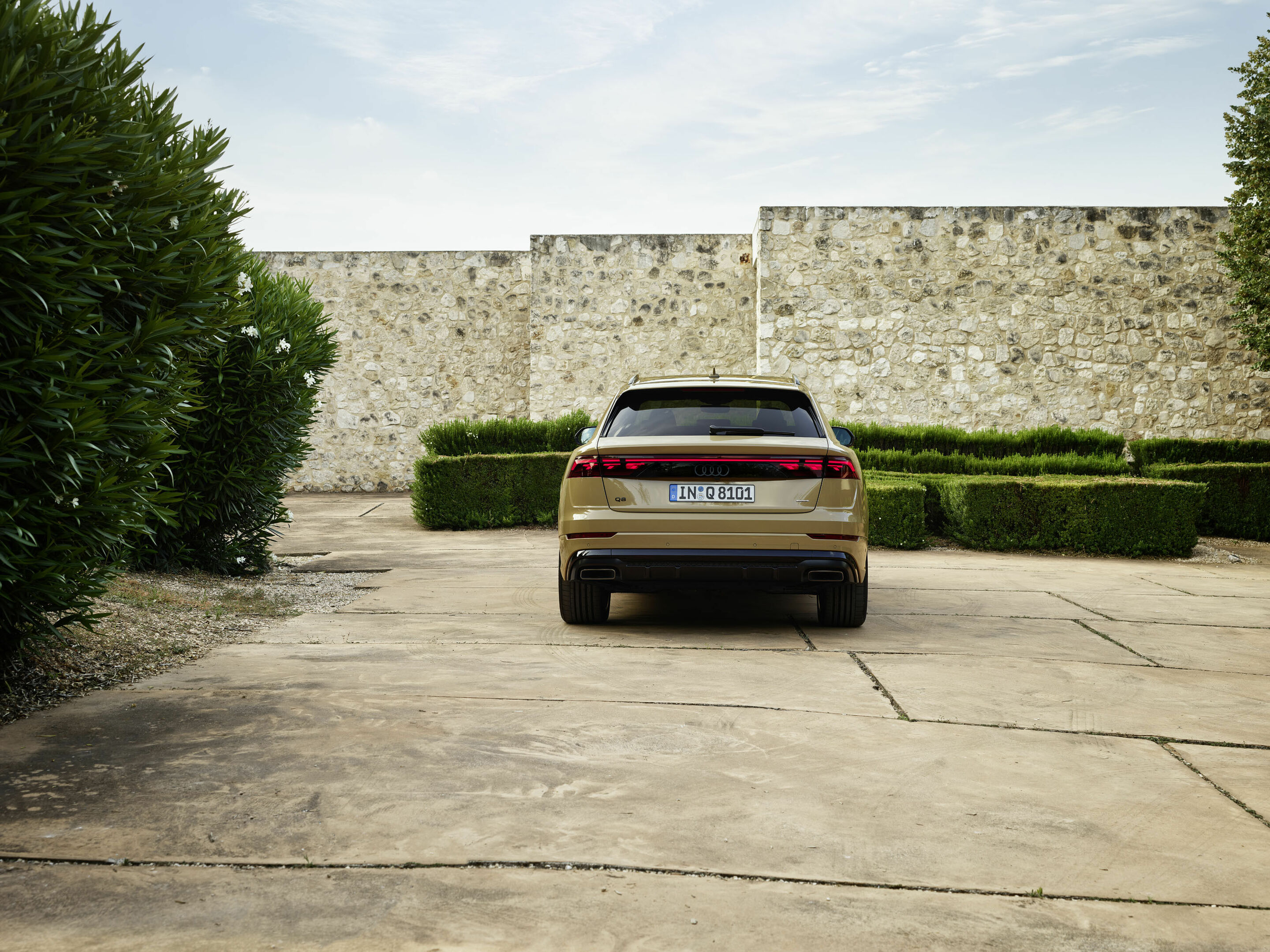 Audi Q8 - Static photo,
Colour: Sakhir gold metallic
