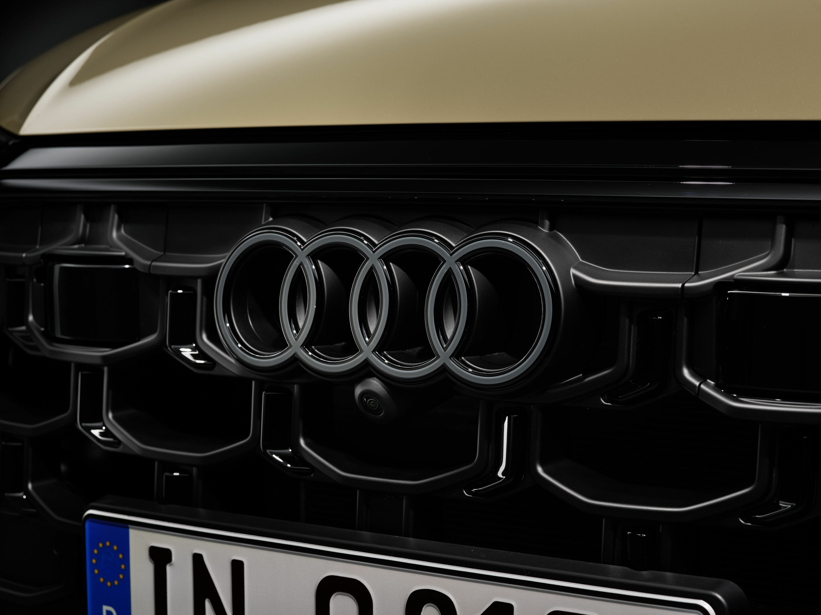 Audi Q8 - Detail, 
Farbe: Sakhirgold Metallic