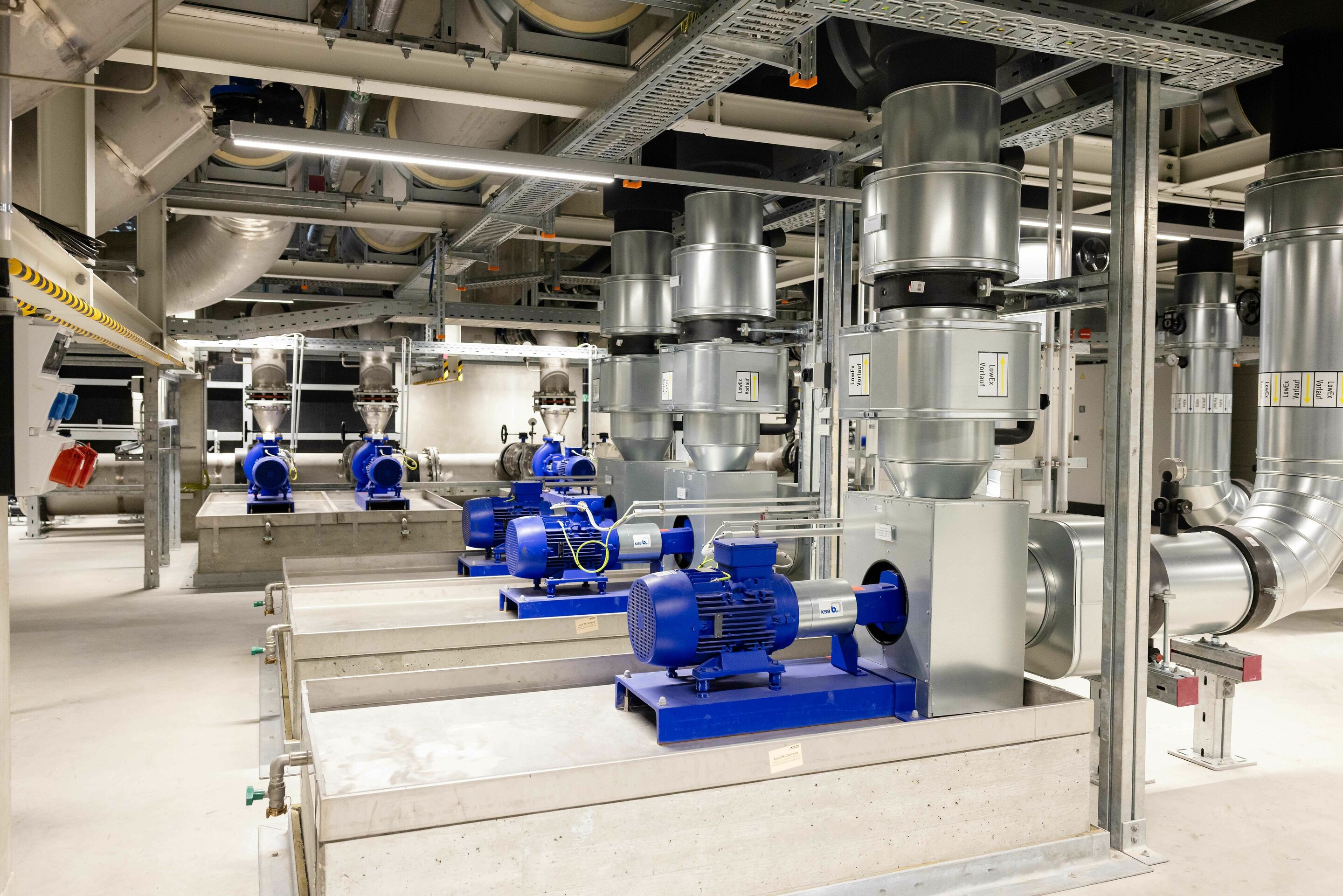 incampus in Ingolstadt eröffnet - Die Energiezentrale auf dem incampus