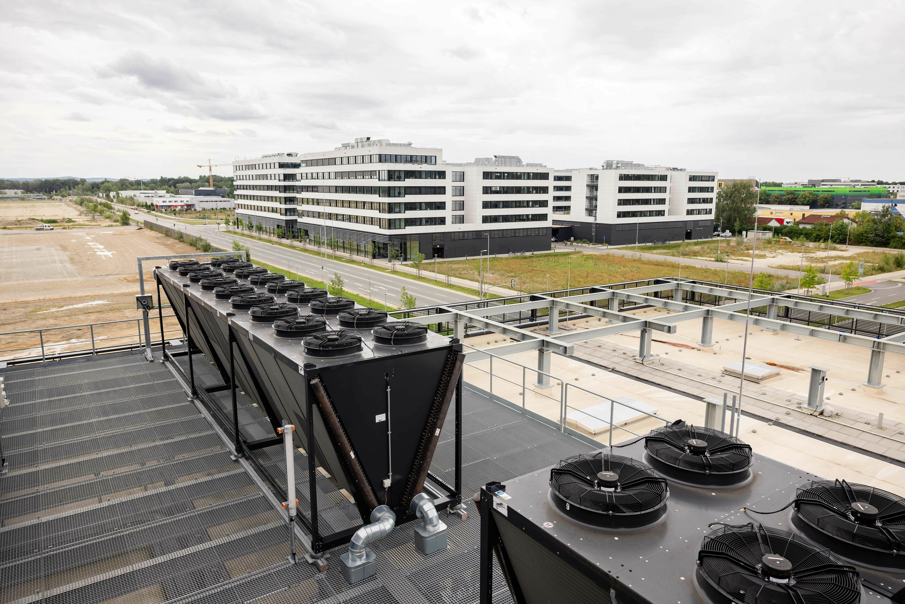 incampus in Ingolstadt eröffnet - Blick auf das Projekthaus auf dem incampus