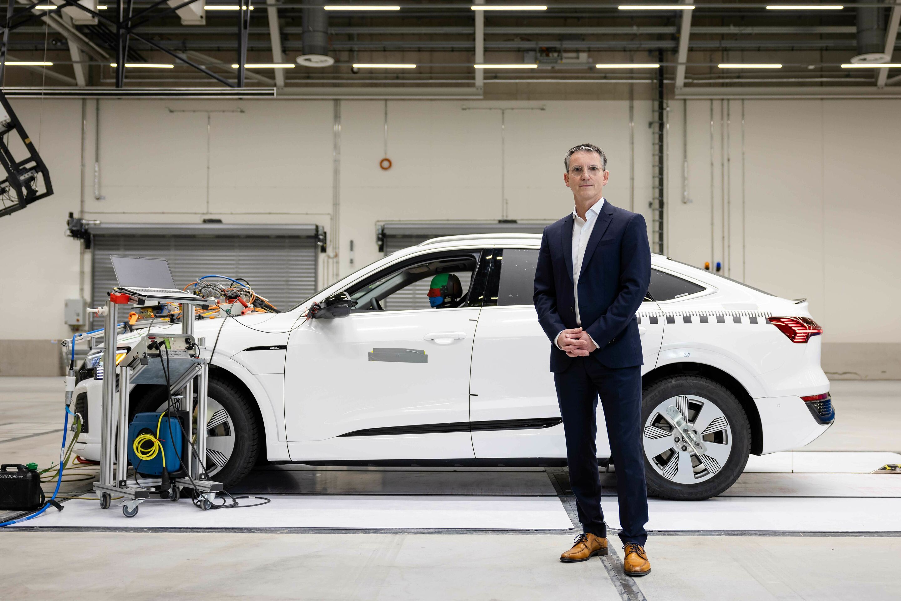Audi opens new Vehicle Safety Center - Martin Friedrichsen, Head of Vehicle Safety Development AUDI AG