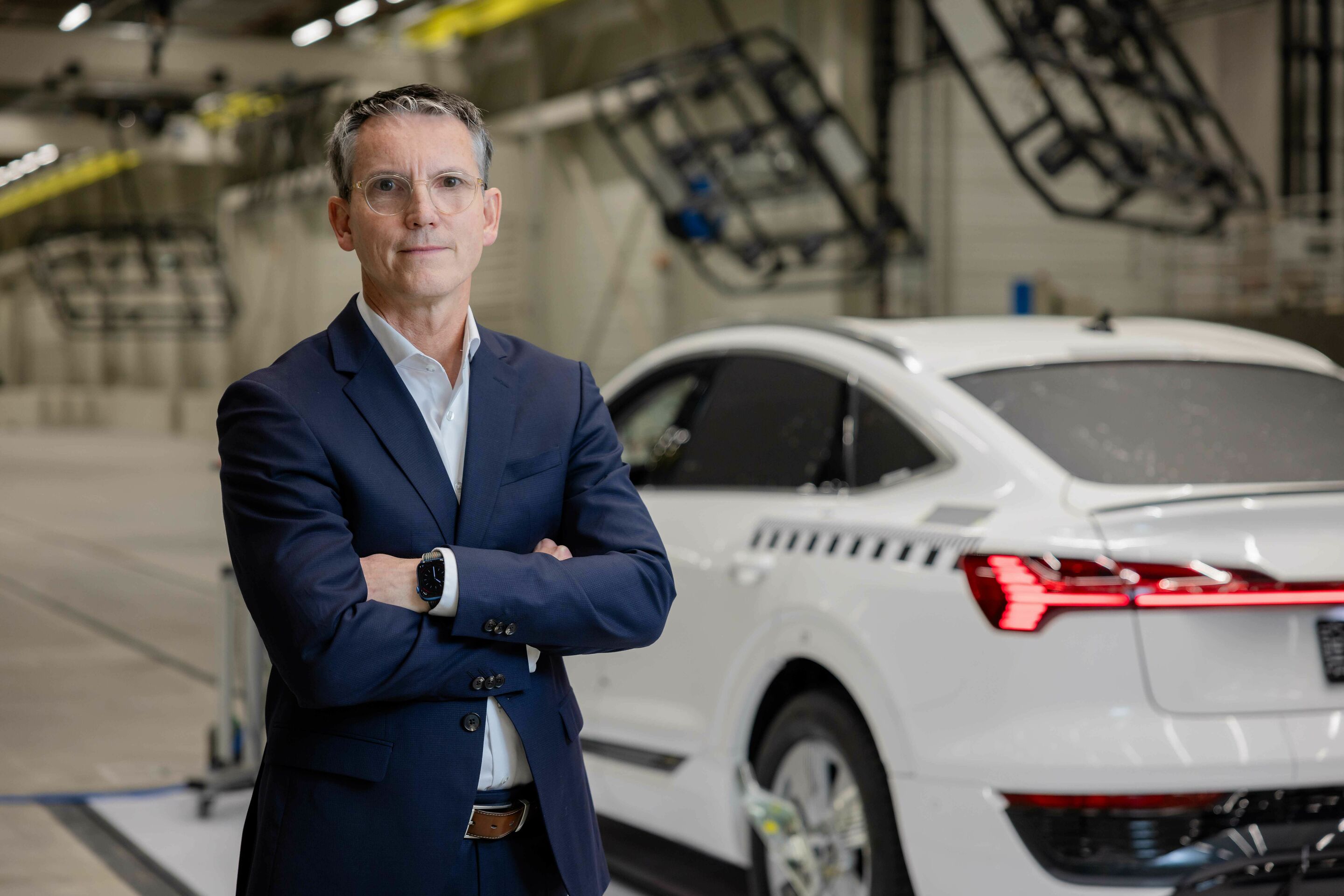Audi opens new Vehicle Safety Center - Martin Friedrichsen, Head of Vehicle Safety Development AUDI AG