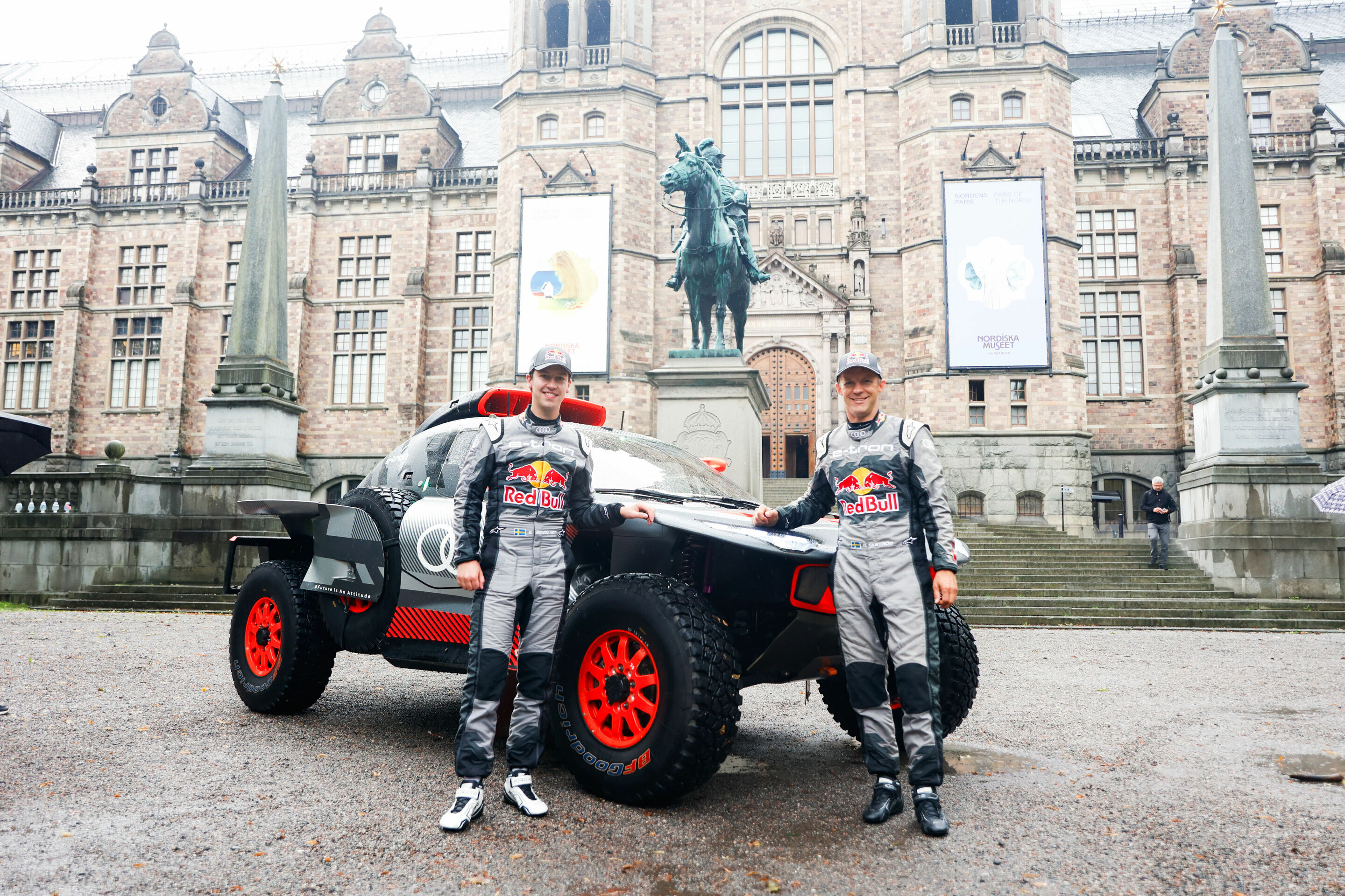 #DakarCityTour 2023: Stockholm - Emil Bergkvist, Mattias Ekström, Audi RS Q e-tron