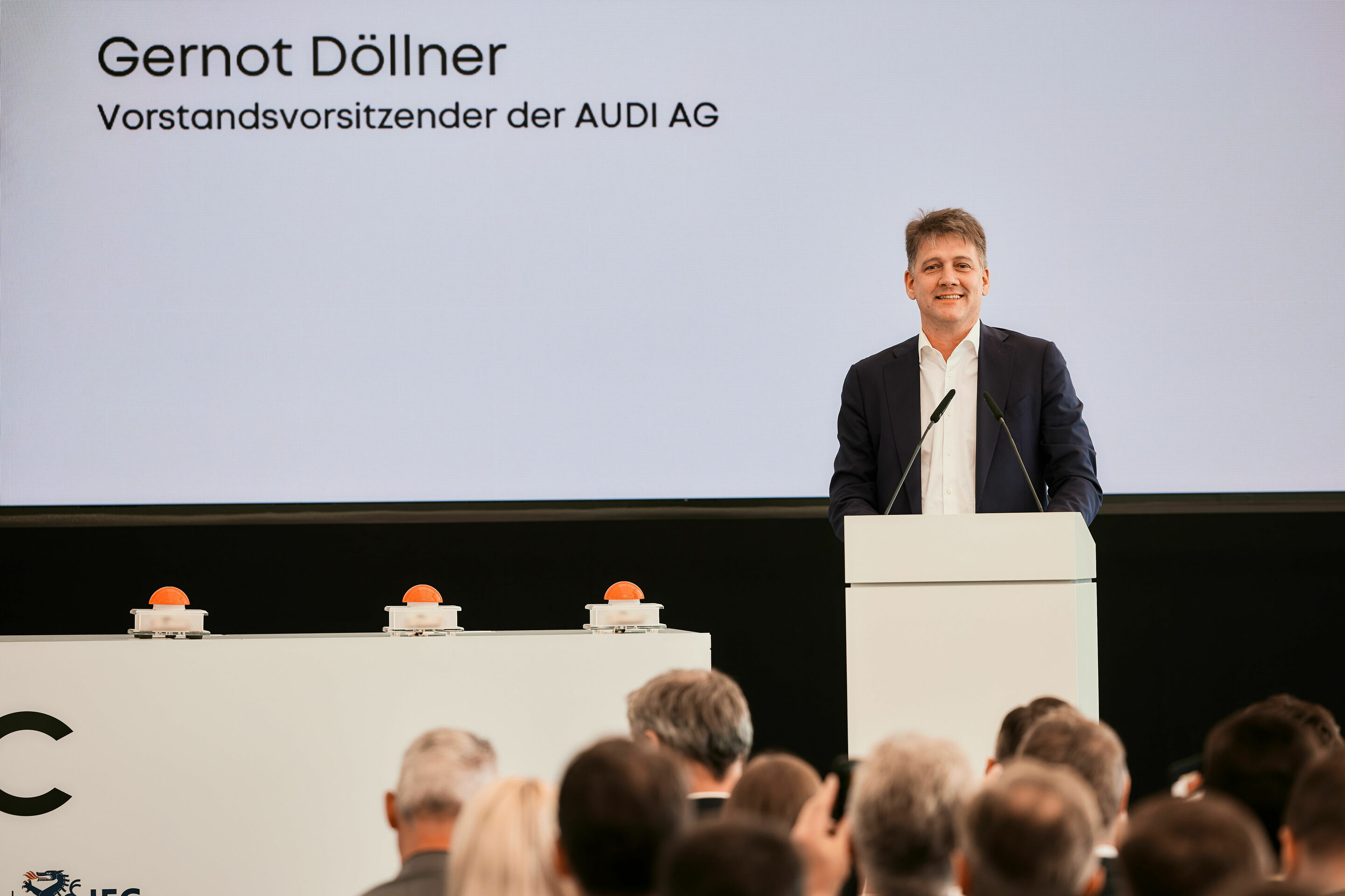 incampus in Ingolstadt eröffnet: neuer Boden für Ideen - Gernot Döllner, Vorstandsvorsitzender der AUDI AG