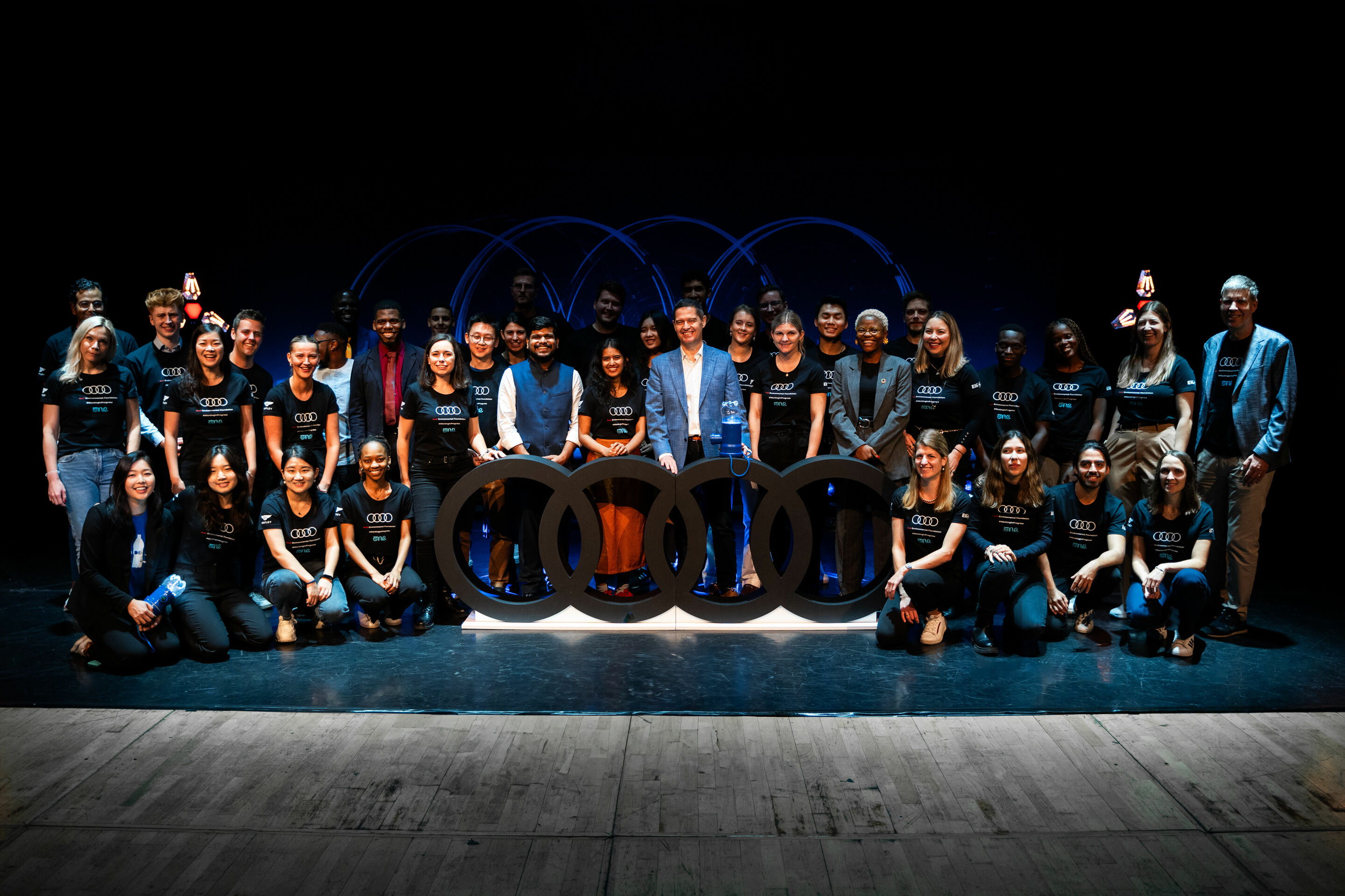 Audi at the One Young World Summit - Audi with young talent at the One Young World Summit in Belfast.