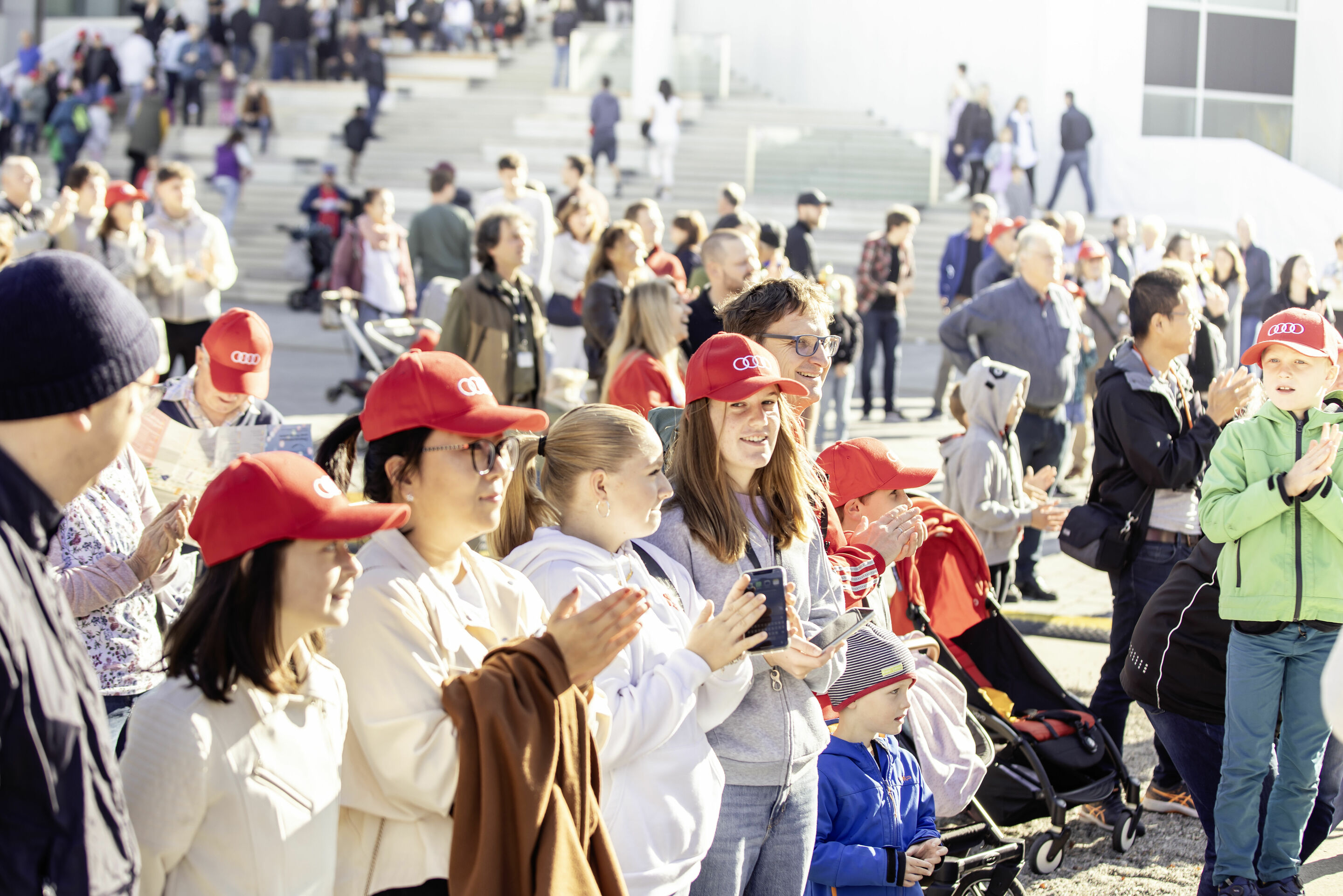 Audi celebrates Family Festival - Great atmosphere at the Audi Family Festival on October 7, 2023 in Ingolstadt.