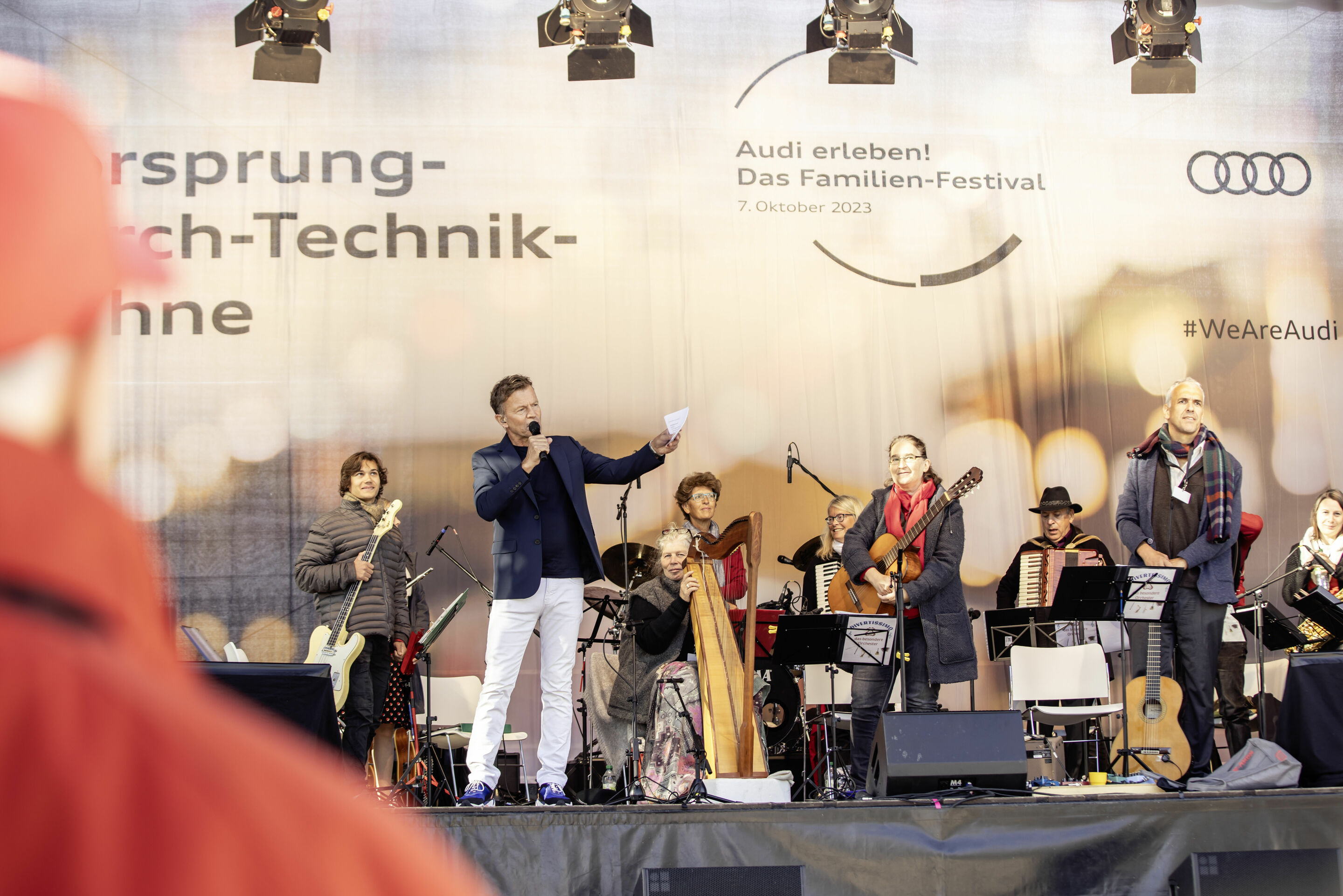 Audi celebrates Family Festival - Great atmosphere at the Audi Family Festival on October 7, 2023 in Ingolstadt.