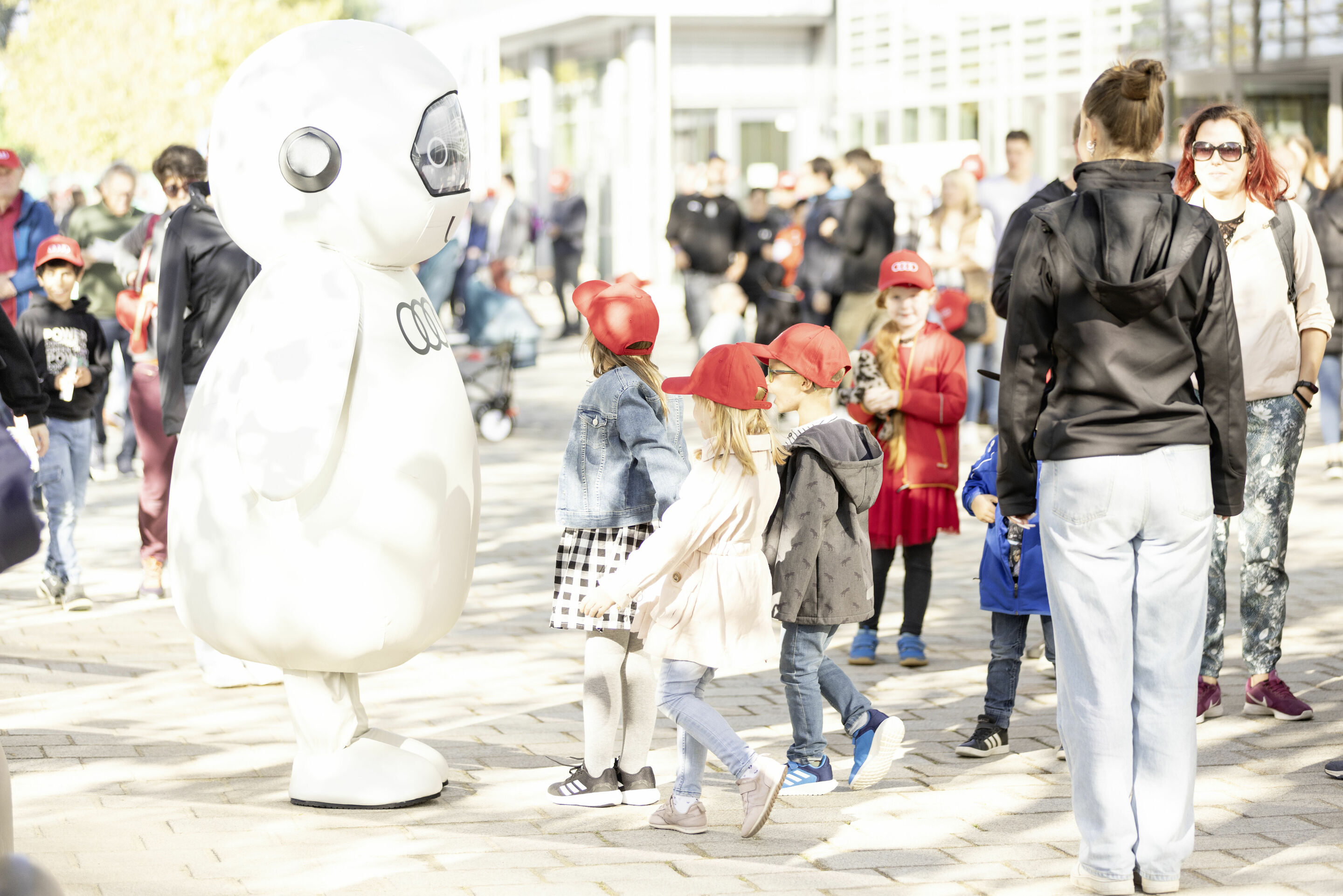 Audi celebrates Family Festival - Great atmosphere at the Audi Family Festival on October 7, 2023 in Ingolstadt.