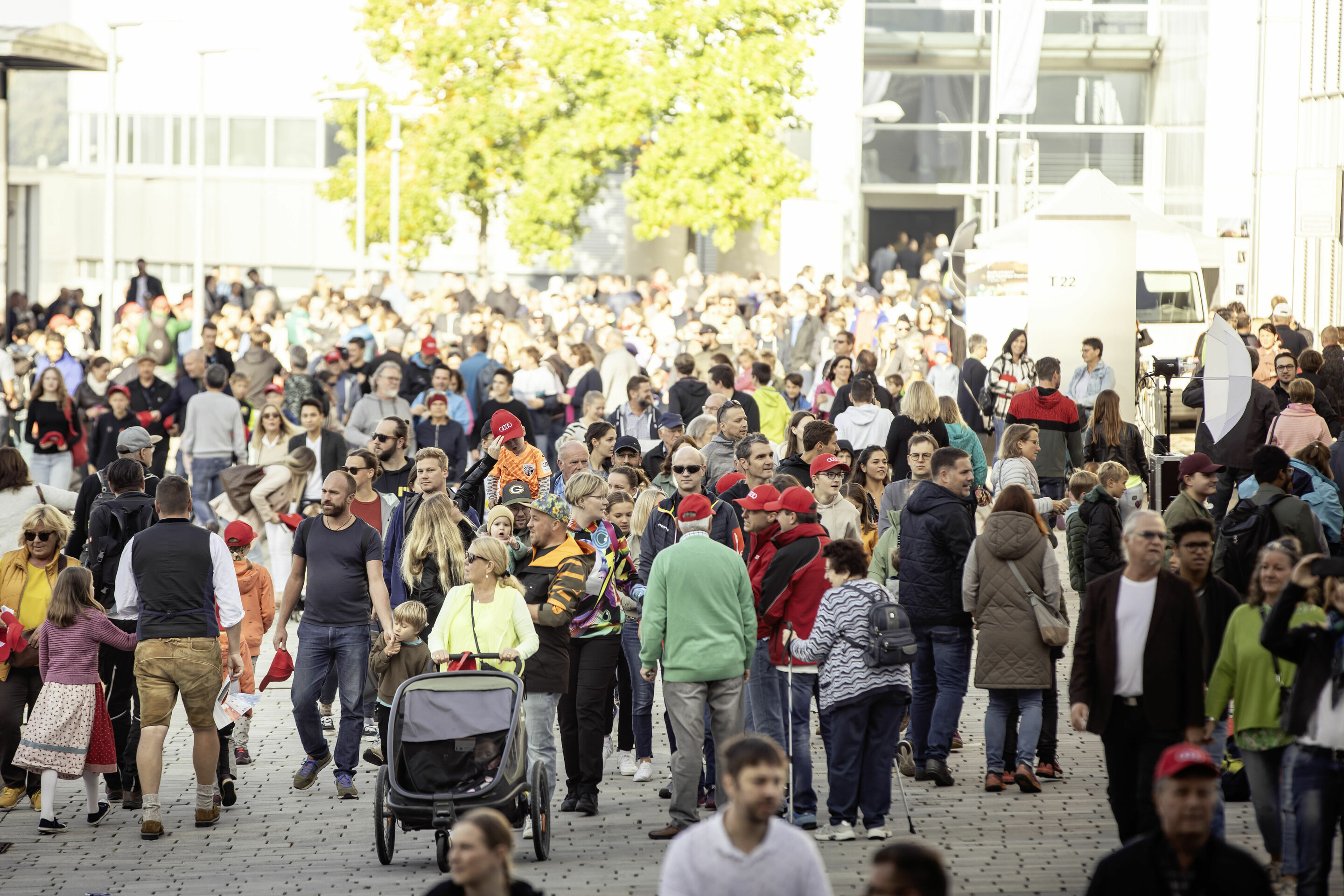 Audi celebrates Family Festival - Great atmosphere at the Audi Family Festival on October 7, 2023 in Ingolstadt.