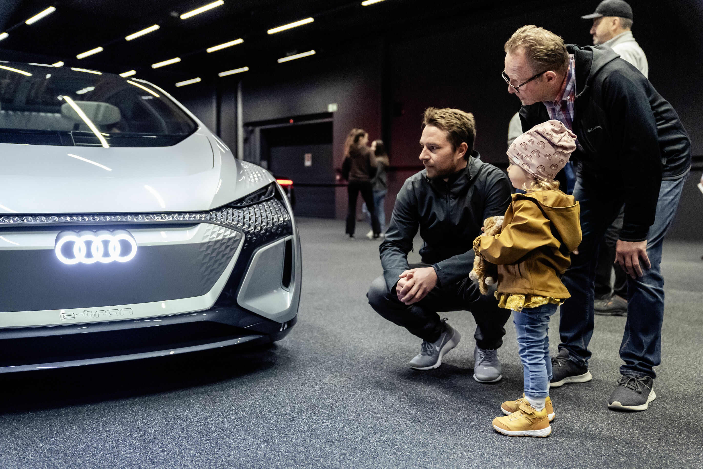 Audi celebrates Family Festival - Audi Family Festival on October 7, 2023 in Ingolstadt: a glimpse in technical development