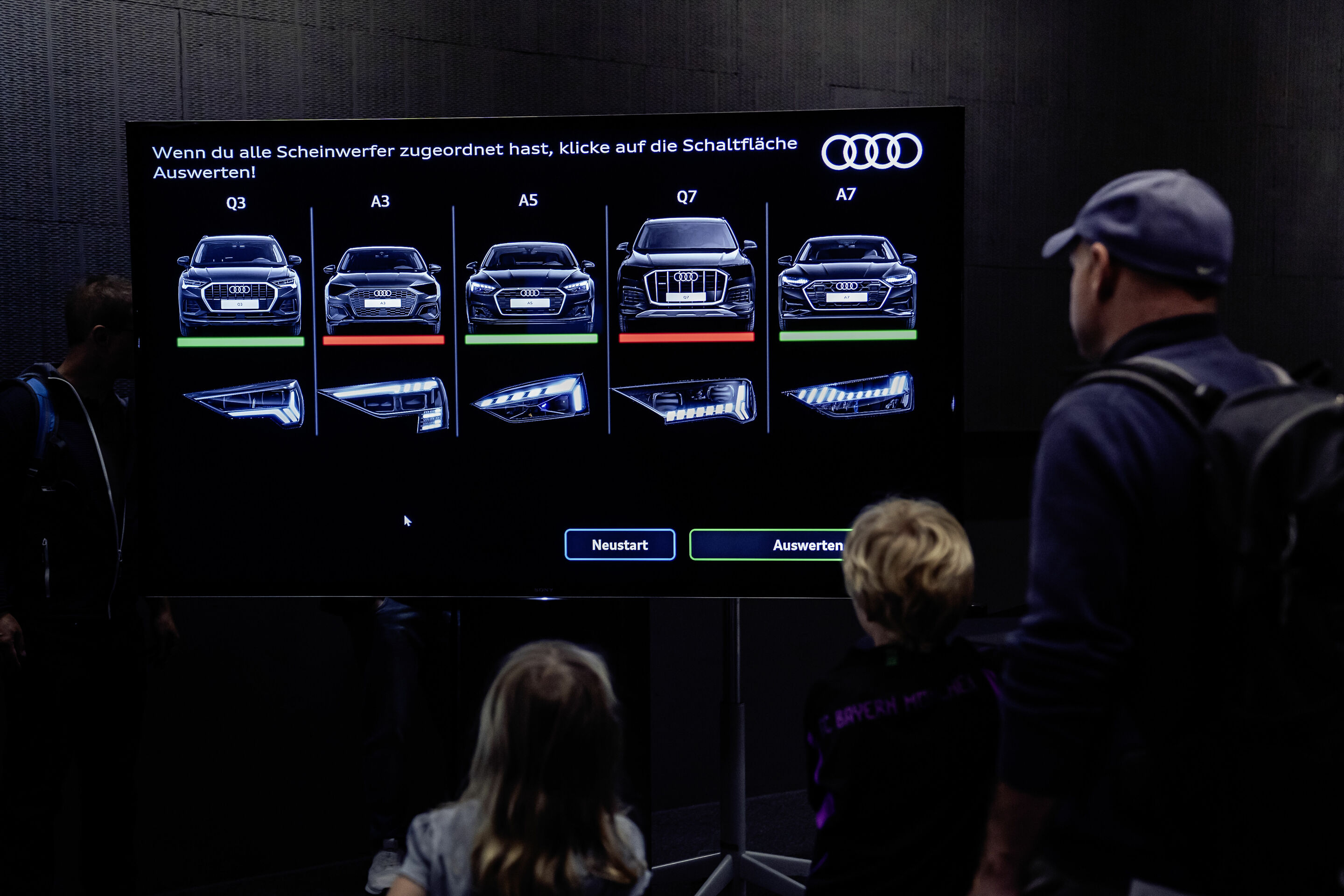 Audi celebrates Family Festival - Audi Family Festival on October 7, 2023 in Ingolstadt: a glimpse in technical development
