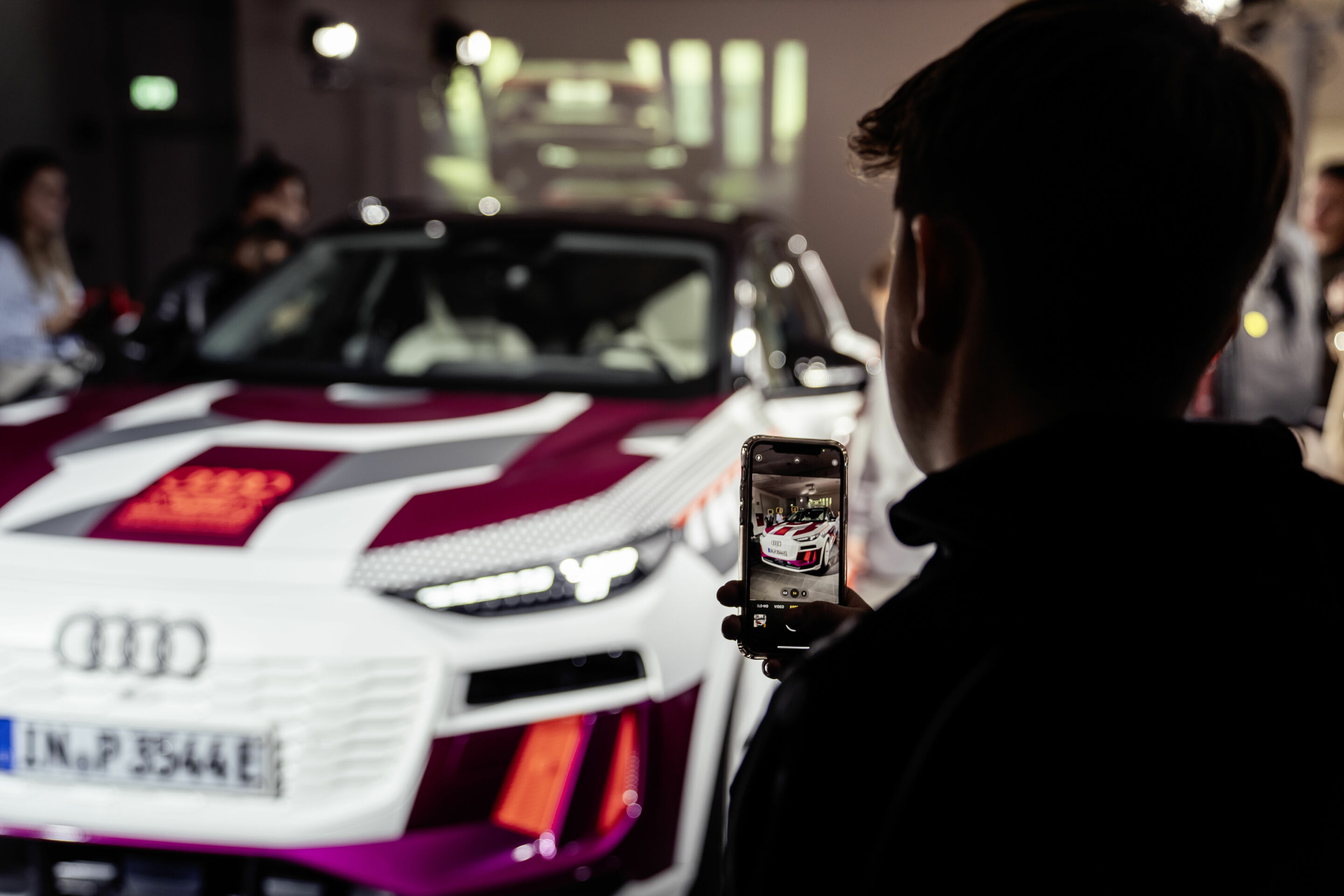 Audi celebrates Family Festival - Audi Family Festival on October 7, 2023 in Ingolstadt: Audi Q6 e-tron prototype