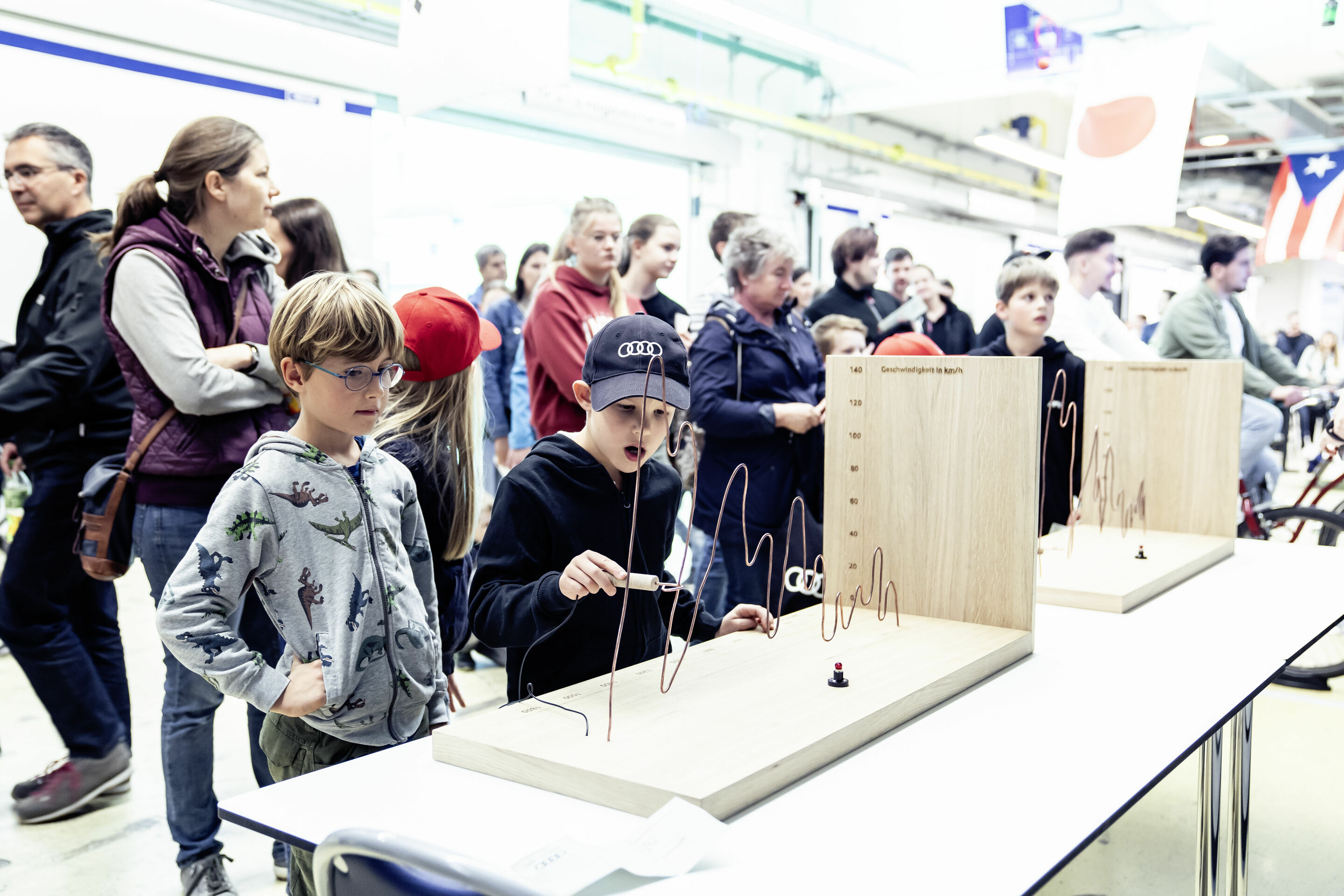 Audi celebrates Family Festival - Audi Family Festival on October 7, 2023 in Ingolstadt: a glimpse in technical development