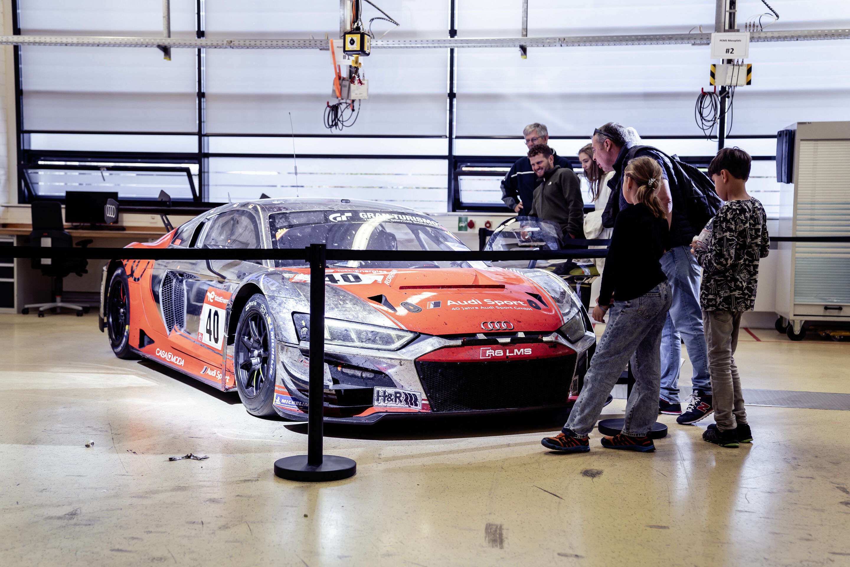Audi celebrates Family Festival - Audi Family Festival on October 7, 2023 in Ingolstadt: a glimpse in technical development