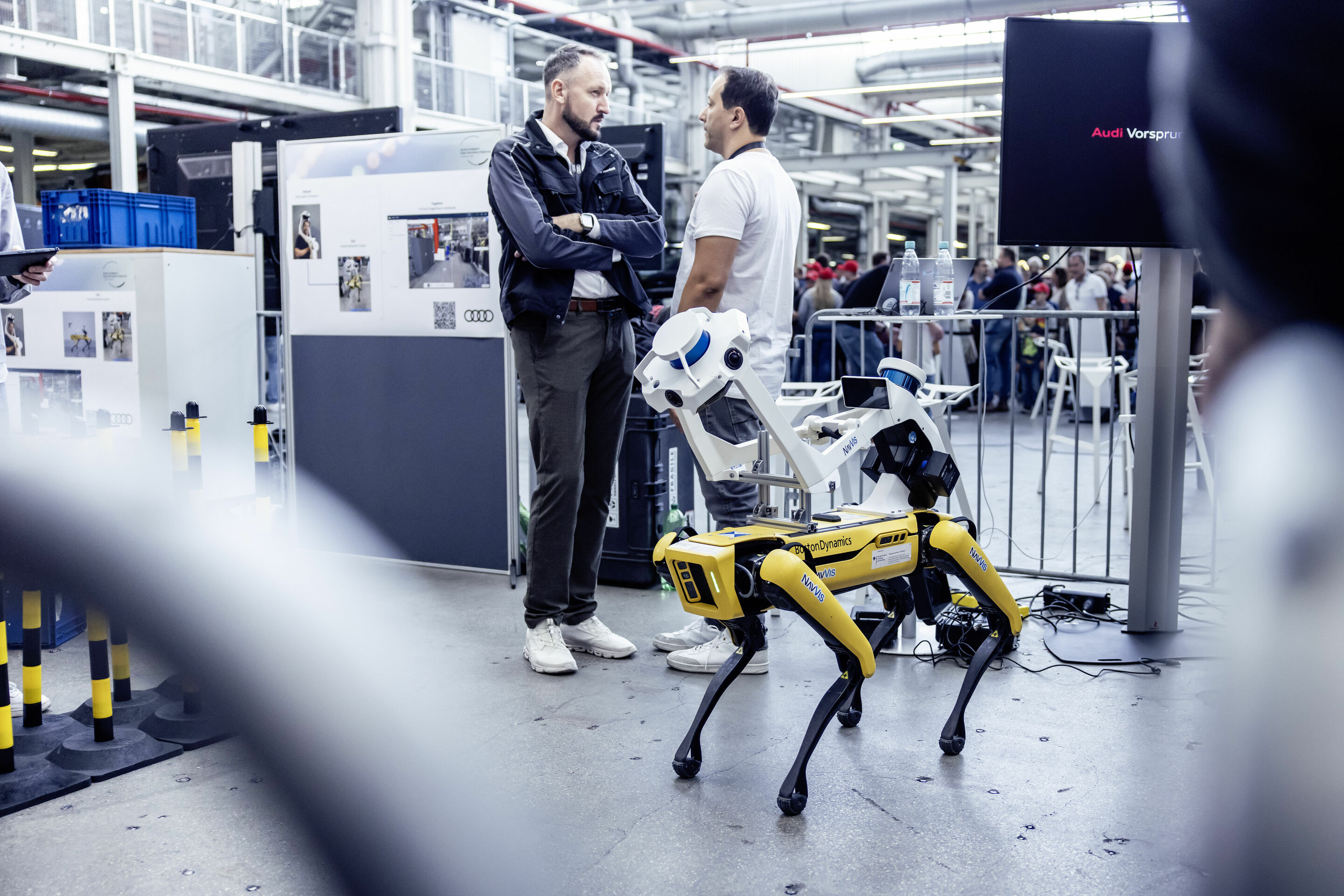 Audi celebrates Family Festival - Audi Family Festival on October 7, 2023 in Ingolstadt: a glimpse in production