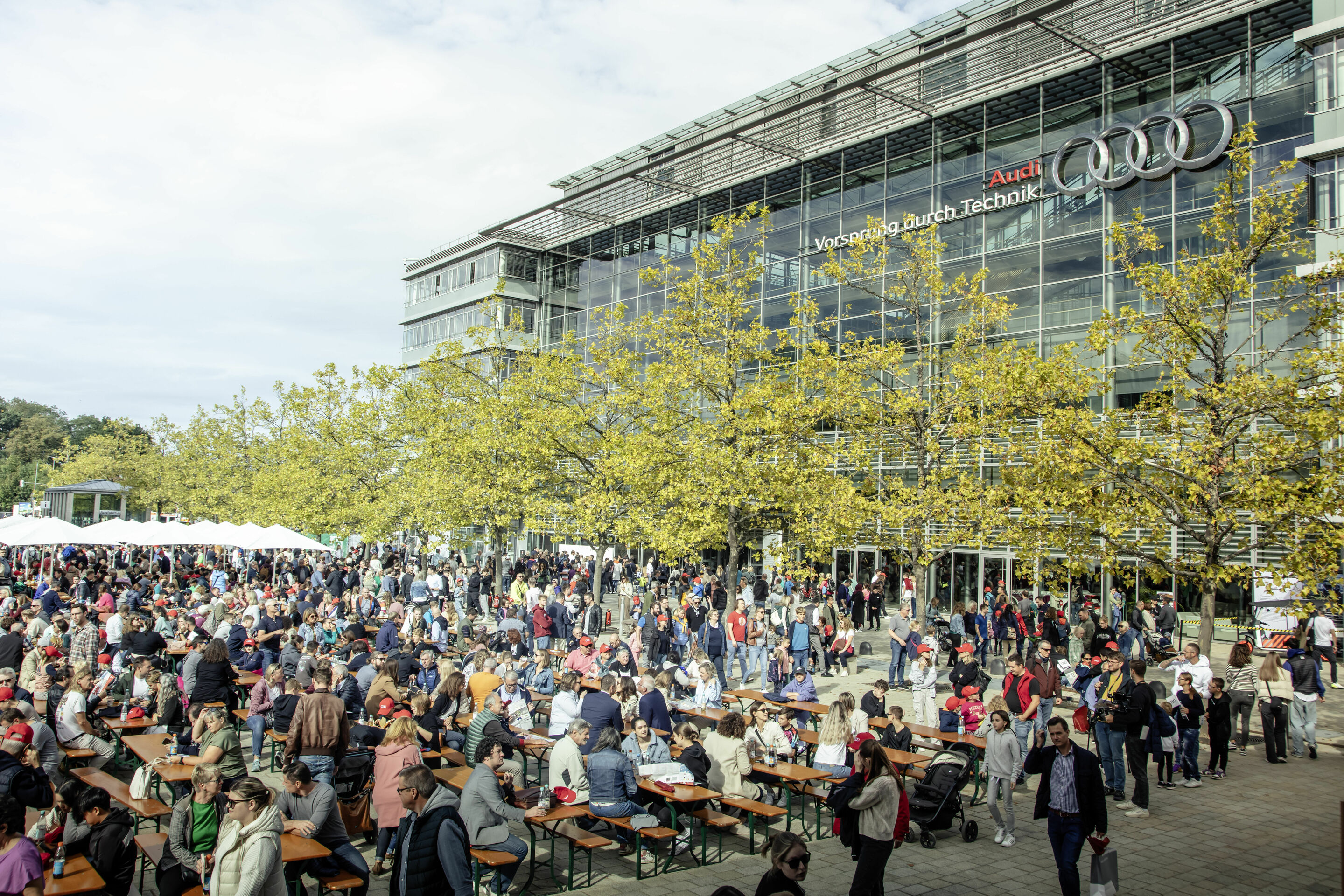 Audi feiert Familien-Festival - Tolle Stimmung beim Audi Familien-Festival am 7. Oktober 2023 in Ingolstadt.