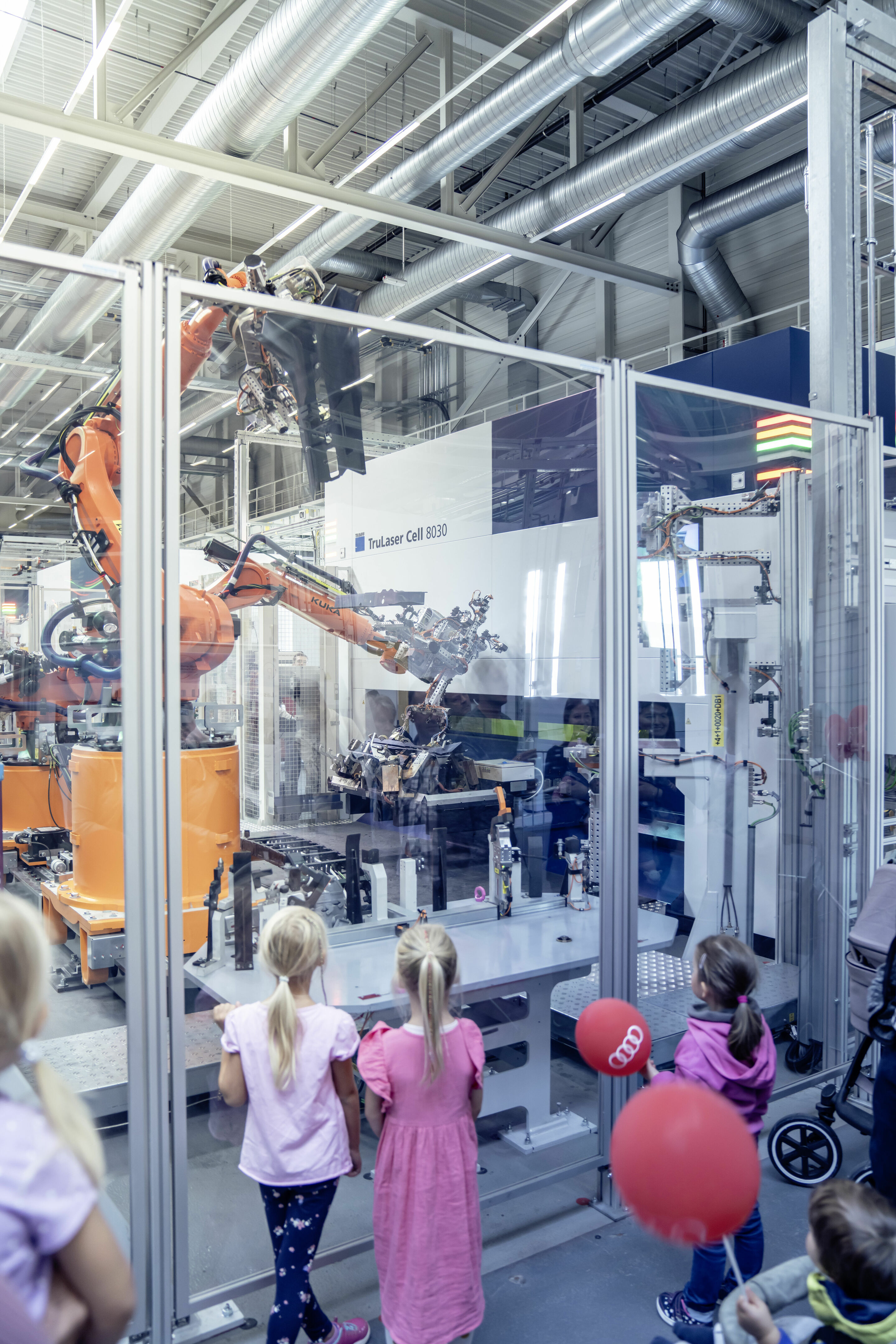 Audi celebrates Family Festival - Audi Family Festival on October 7, 2023 in Ingolstadt: production in Münchsmünster