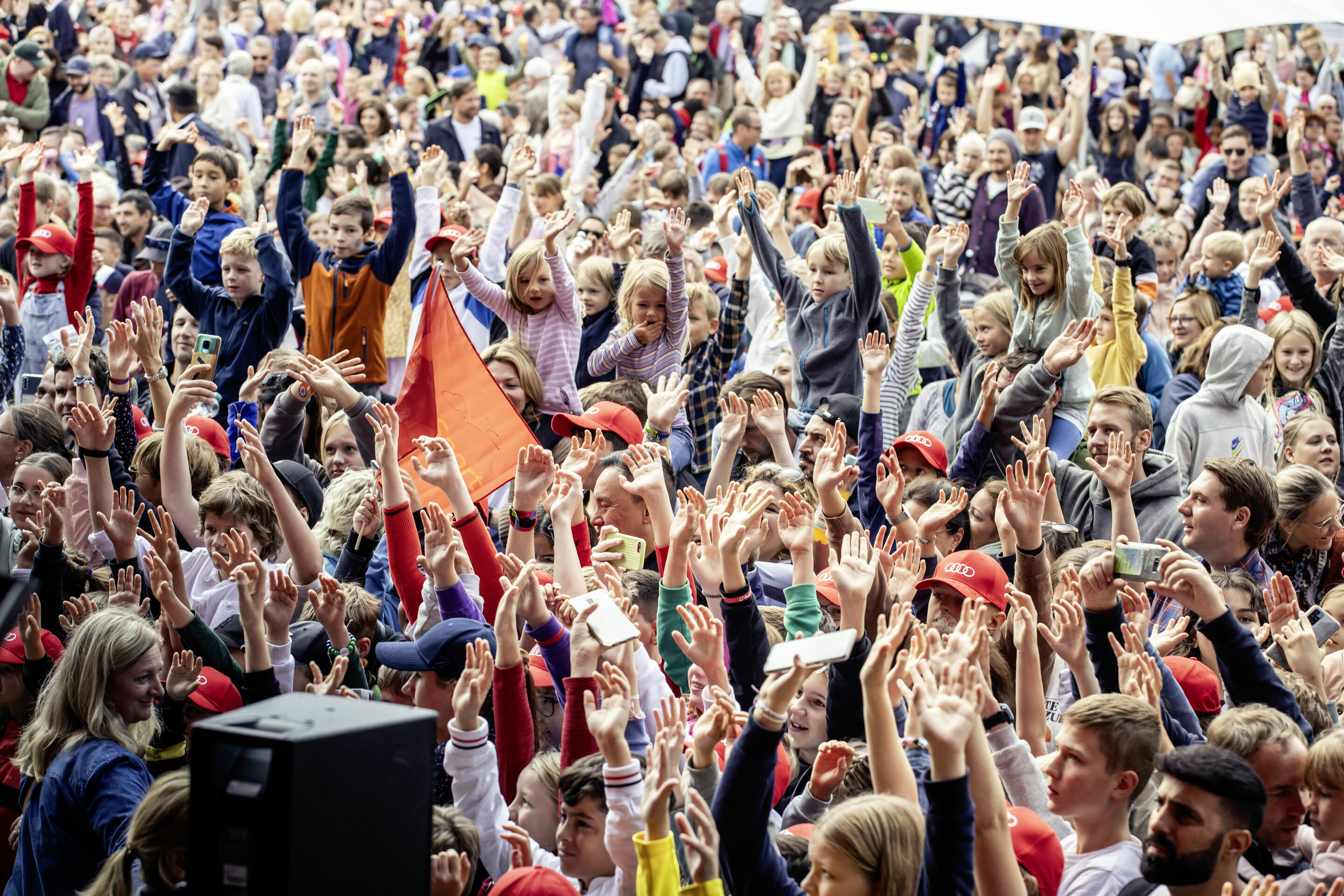 Audi celebrates Family Festival - Great atmosphere at the Audi Family Festival on October 7, 2023 in Ingolstadt.