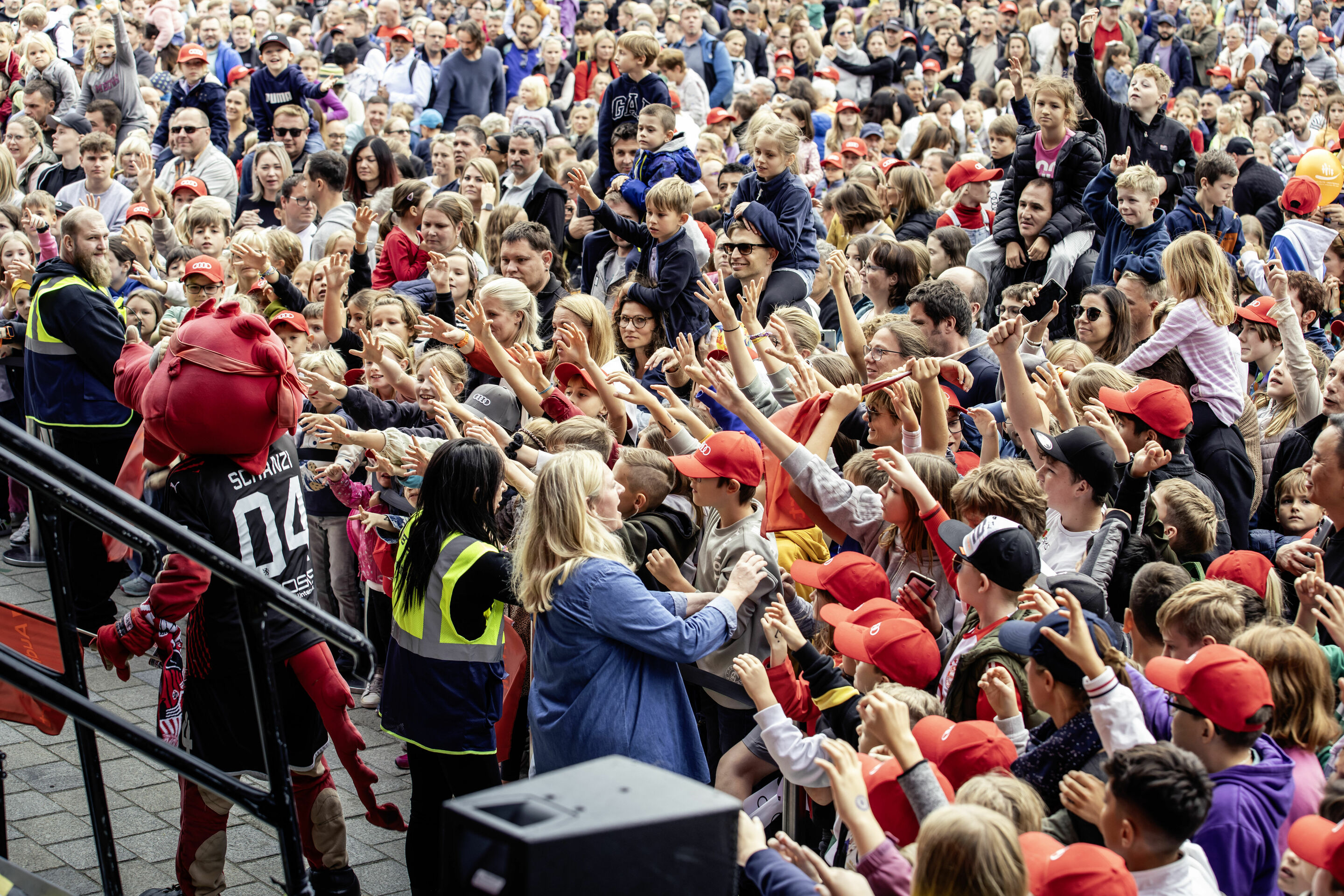 Audi feiert Familien-Festival - Tolle Stimmung beim Audi Familien-Festival am 7. Oktober 2023 in Ingolstadt.