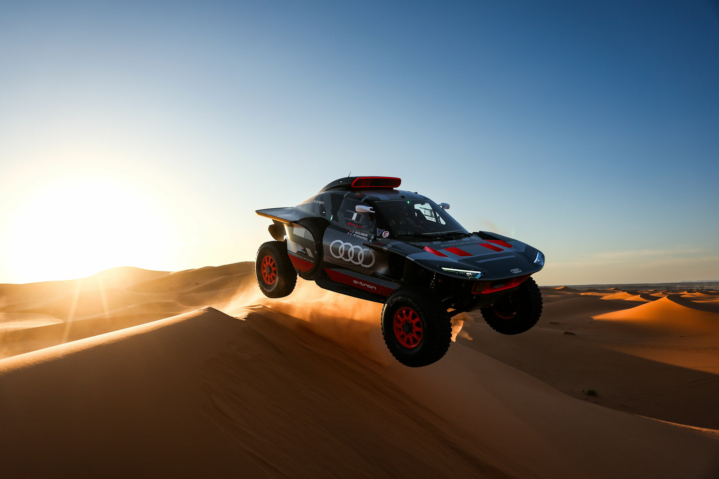 Dakar test Morocco, October 2023 - Audi RS Q e-tron