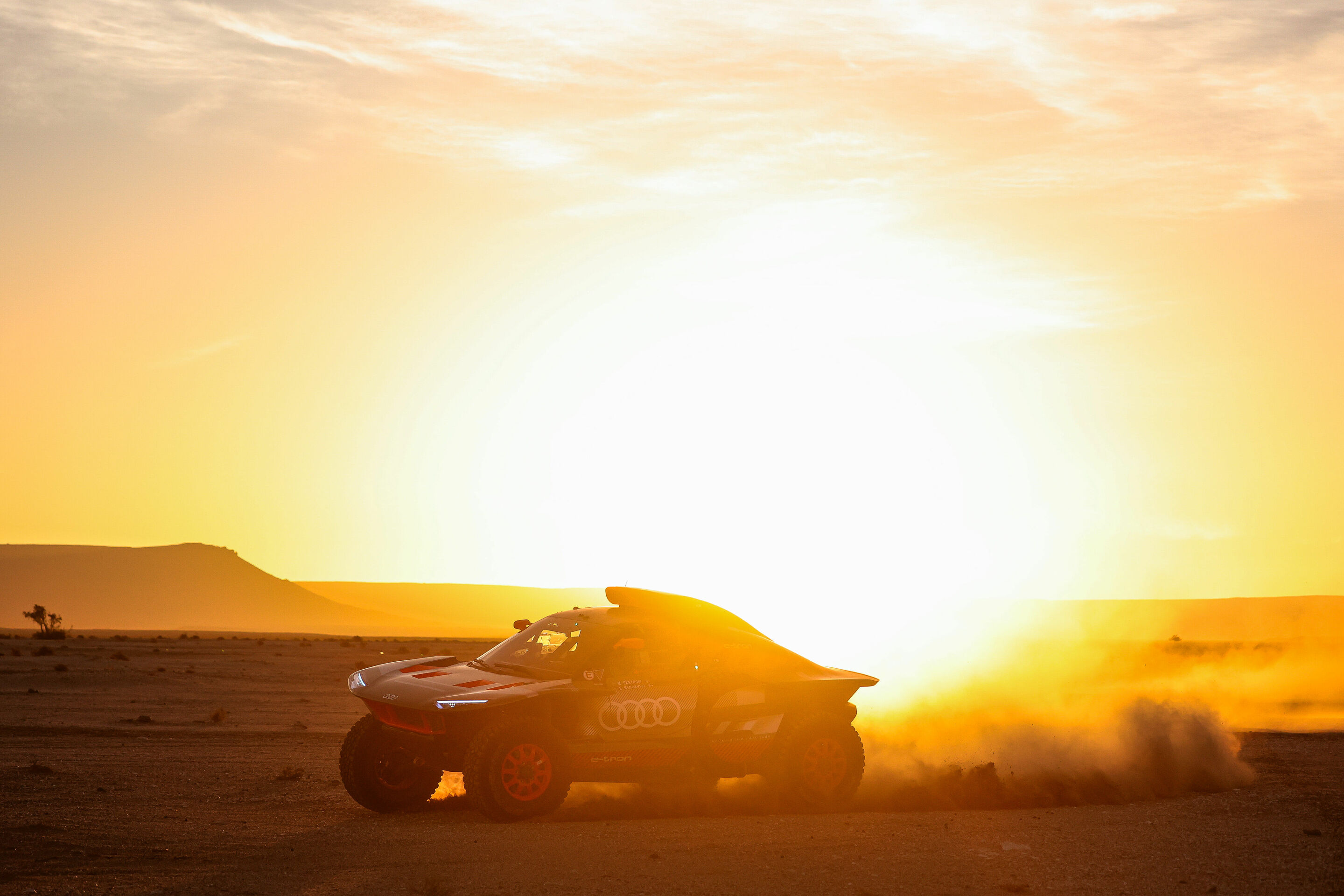 Dakar-Test Marokko, Oktober 2023 - Audi RS Q e-tron