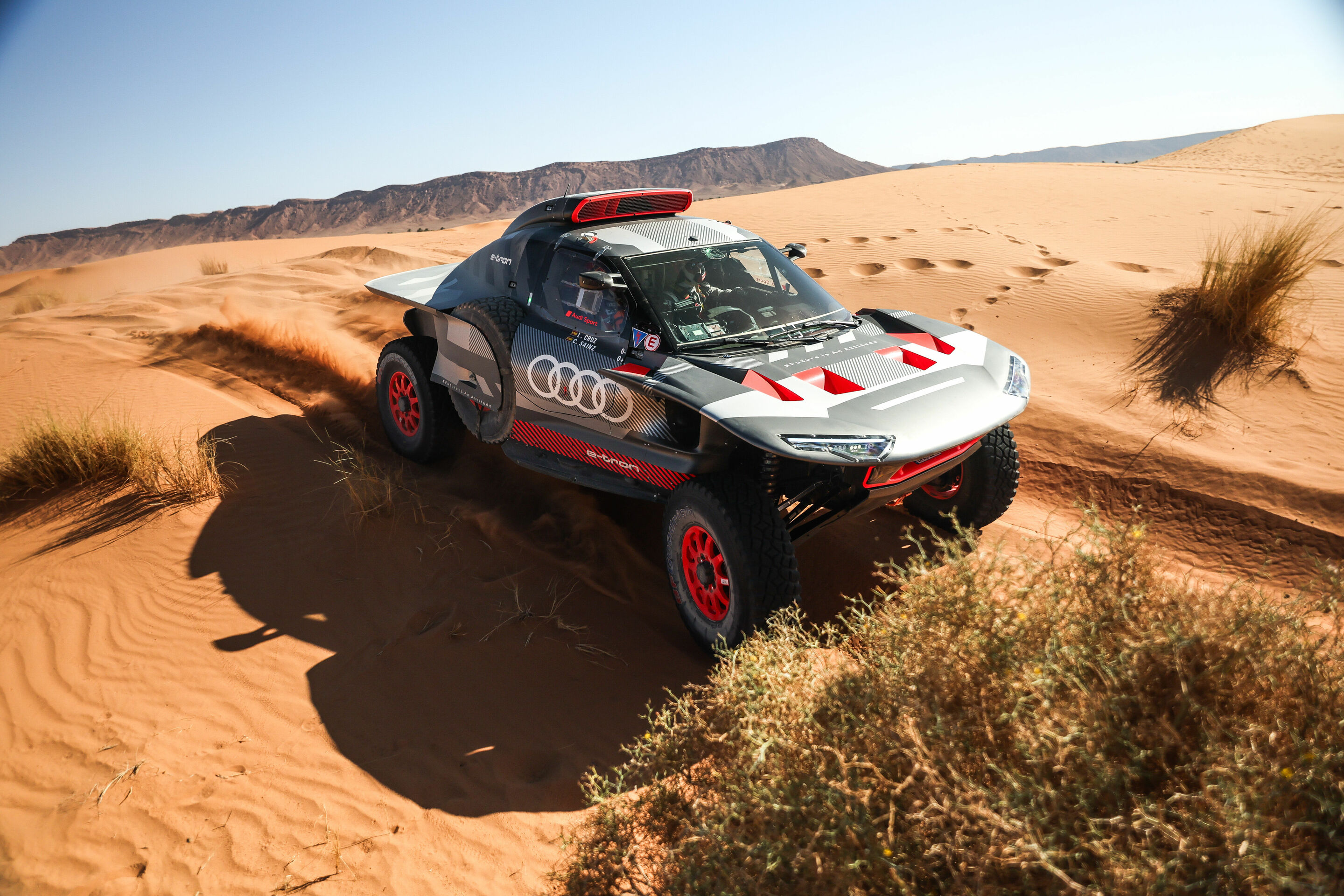 Dakar-Test Marokko, Oktober 2023 - Audi RS Q e-tron