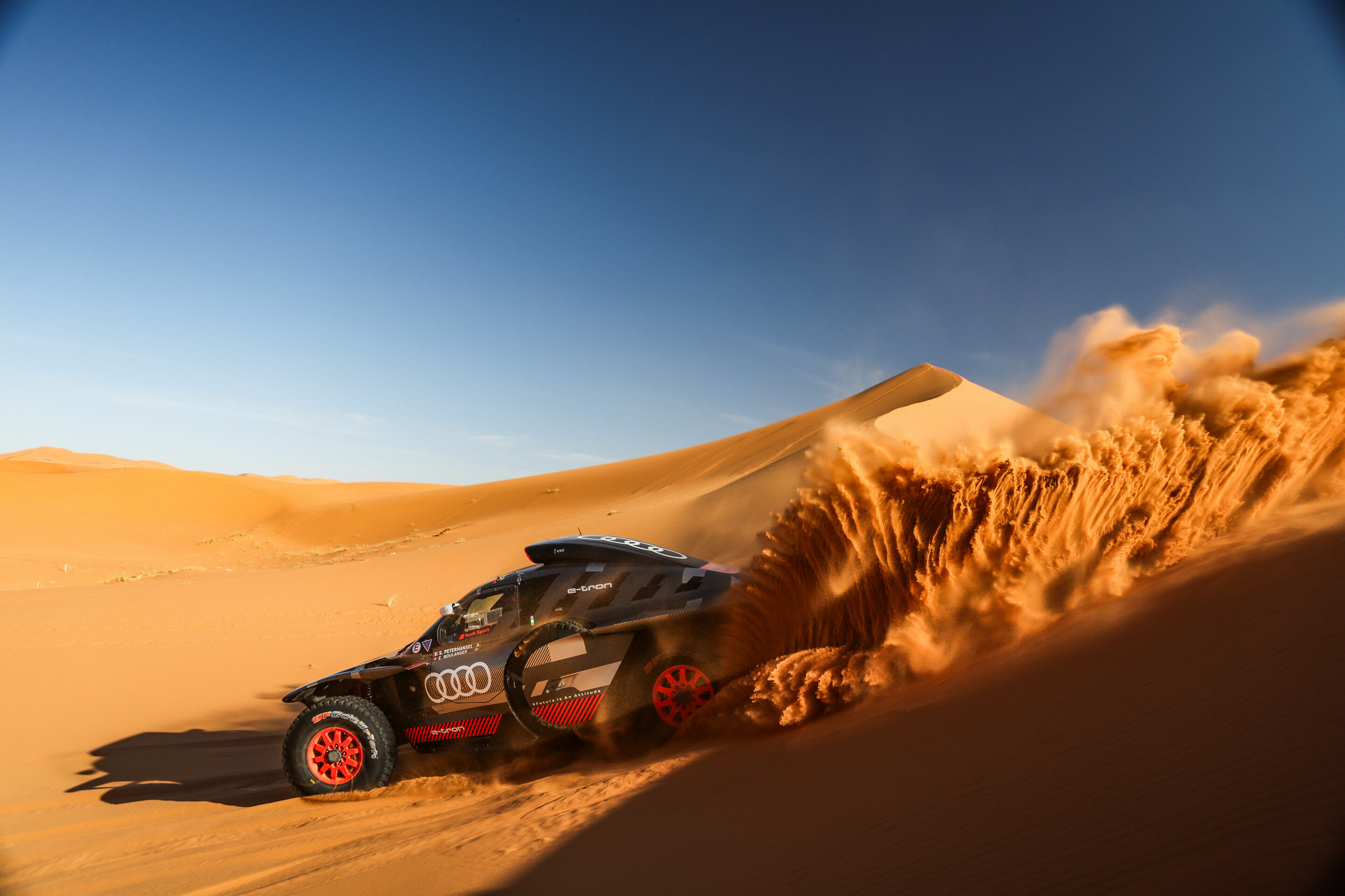 Dakar-Test Marokko, Oktober 2023 - Audi RS Q e-tron