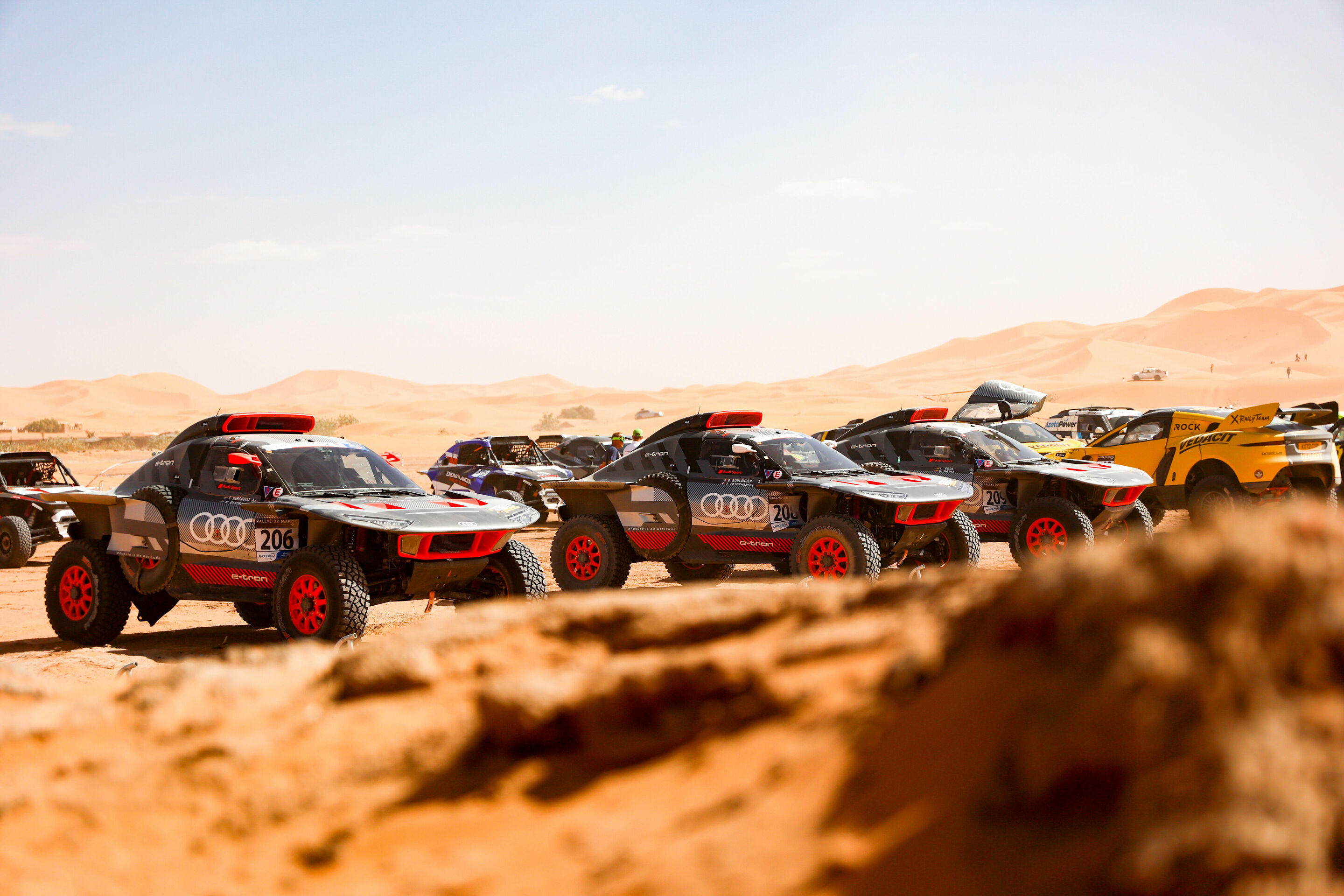 Rallye du Maroc 2023 - Audi RS Q e-tron #206 (Team Audi Sport)
Audi RS Q e-tron #208 (Team Audi Sport)
Audi RS Q e-tron #209 (Team Audi Sport