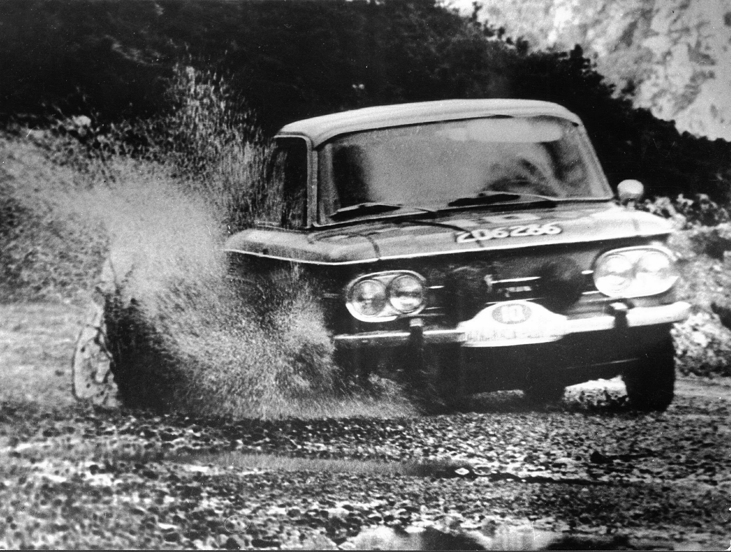Vom NSU Prinz zum Bergmeister - Der NSU TT im Renneinsatz bei der Rallye Akropolis.