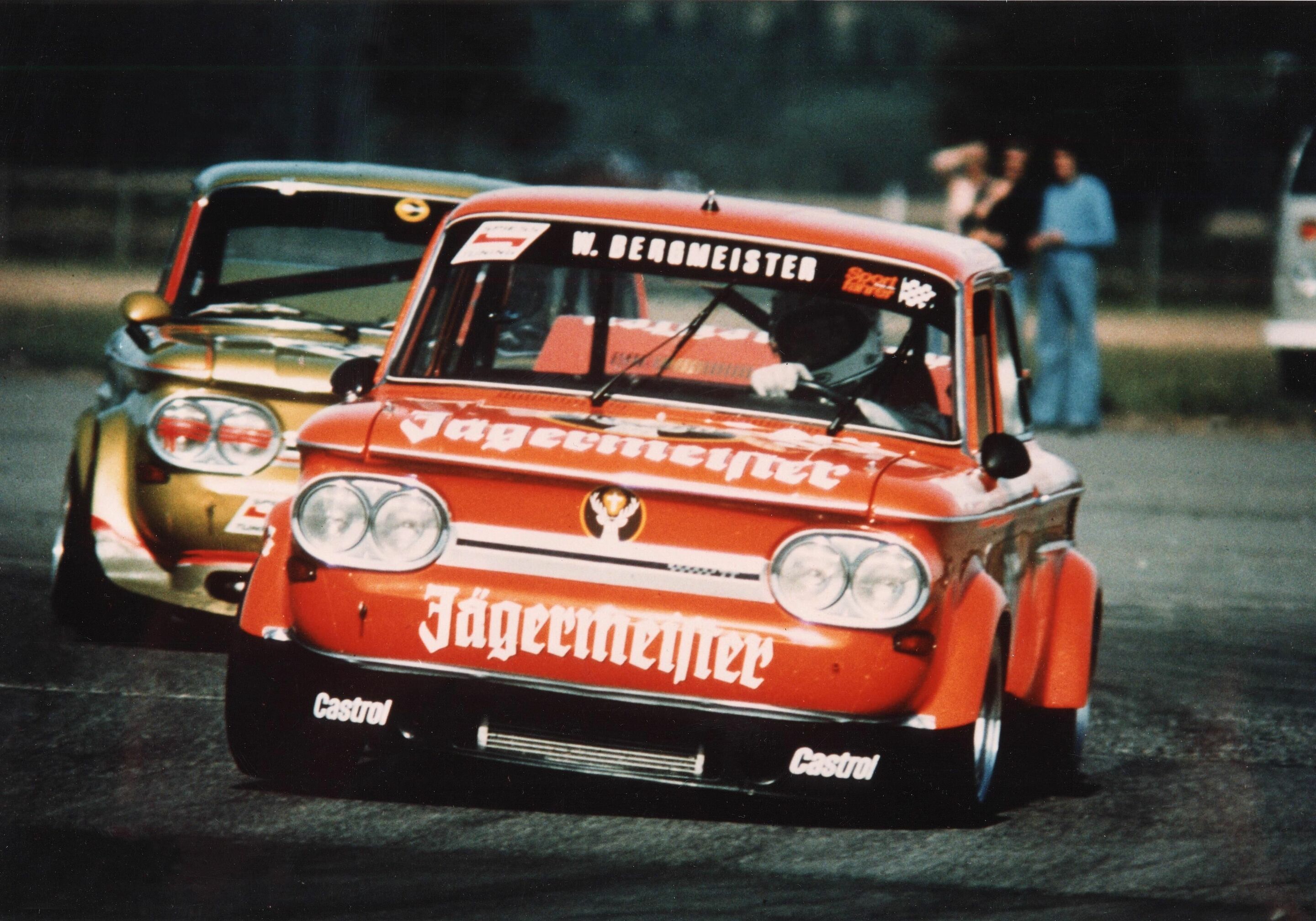 Vom NSU Prinz zum Bergmeister - Wilhelm „Willi“ Bergmeister im NSU TT Jägermeister.