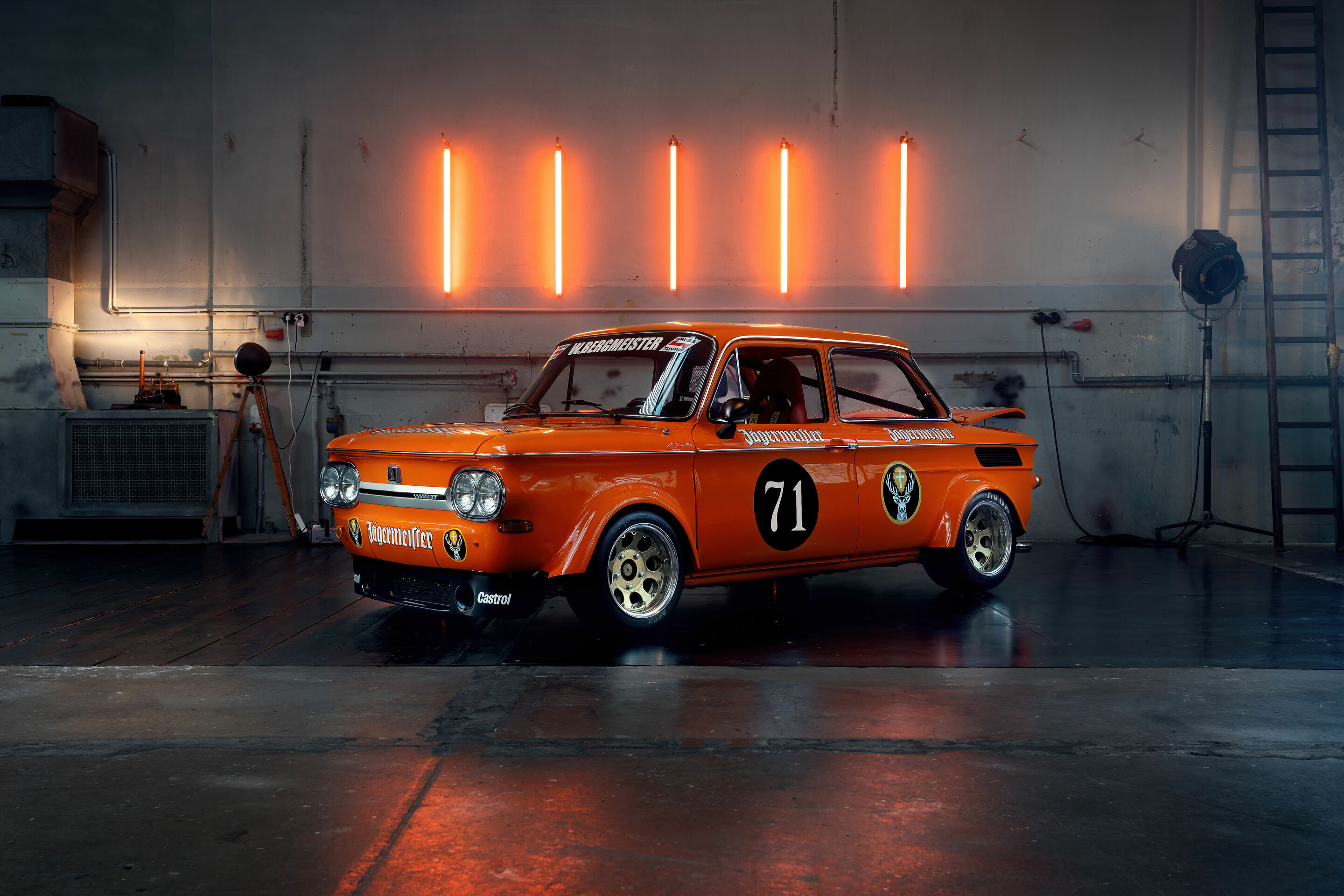 Vom NSU Prinz zum Bergmeister - Der NSU TT Jägermeister der historischen Fahrzeugsammlung der AUDI AG.