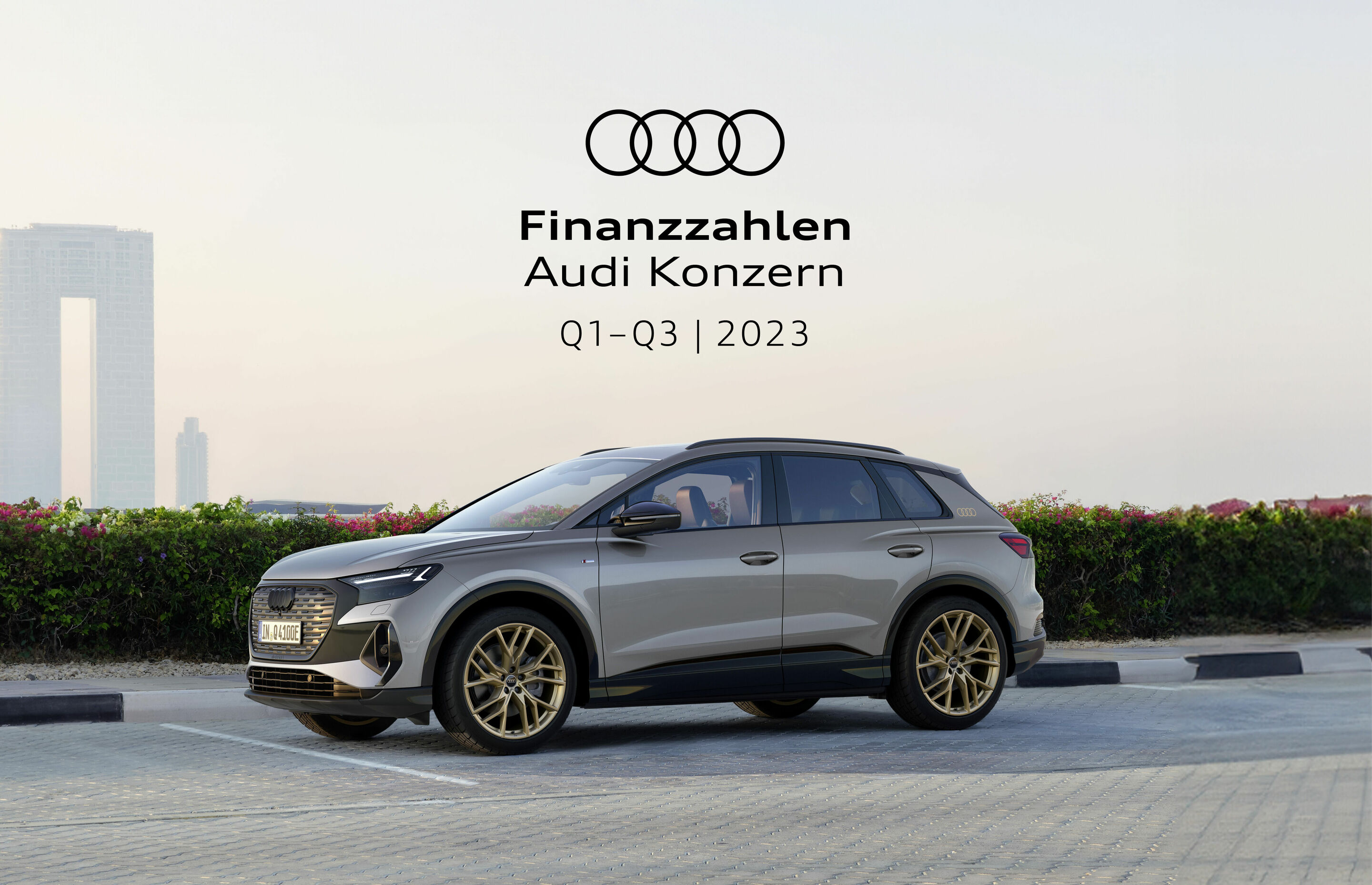 Finanzzahlen - Audi Konzern Q1 - Q3 / 2023