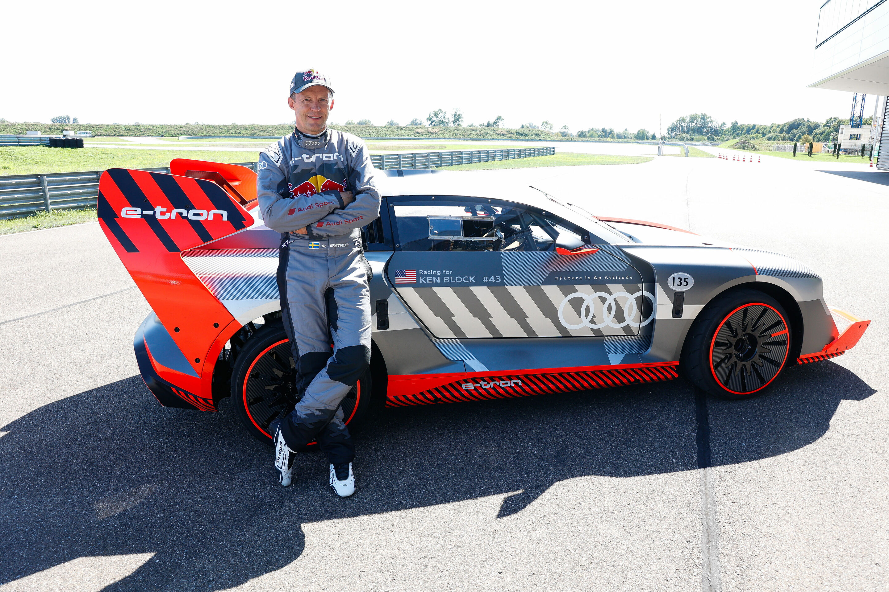 e-tron on track 2023 - Mattias Ekström, Audi S1 e-tron quattro Hoonitron