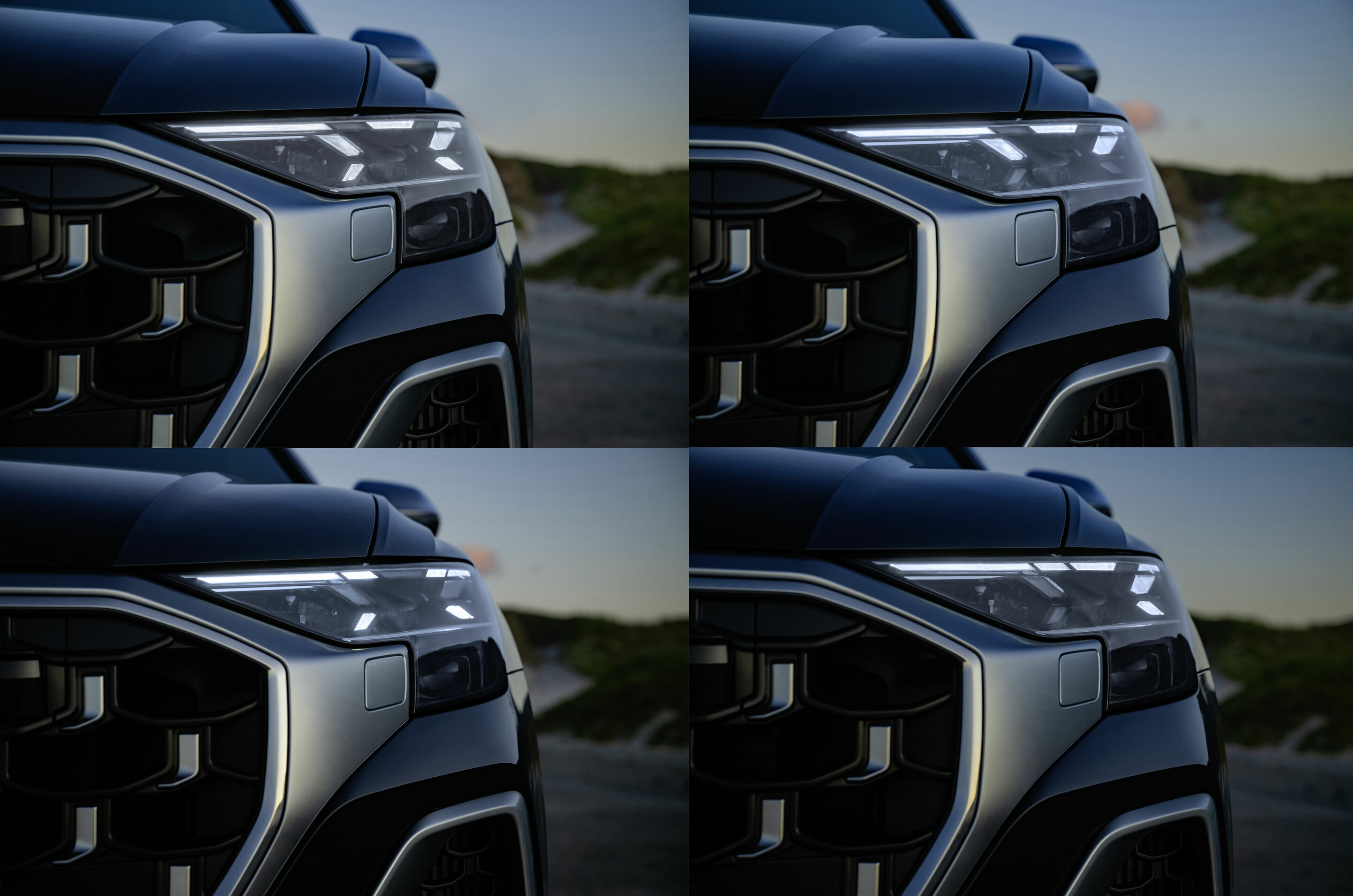 Audi SQ8 TFSI - Detail,
Farbe: Waitomoblau