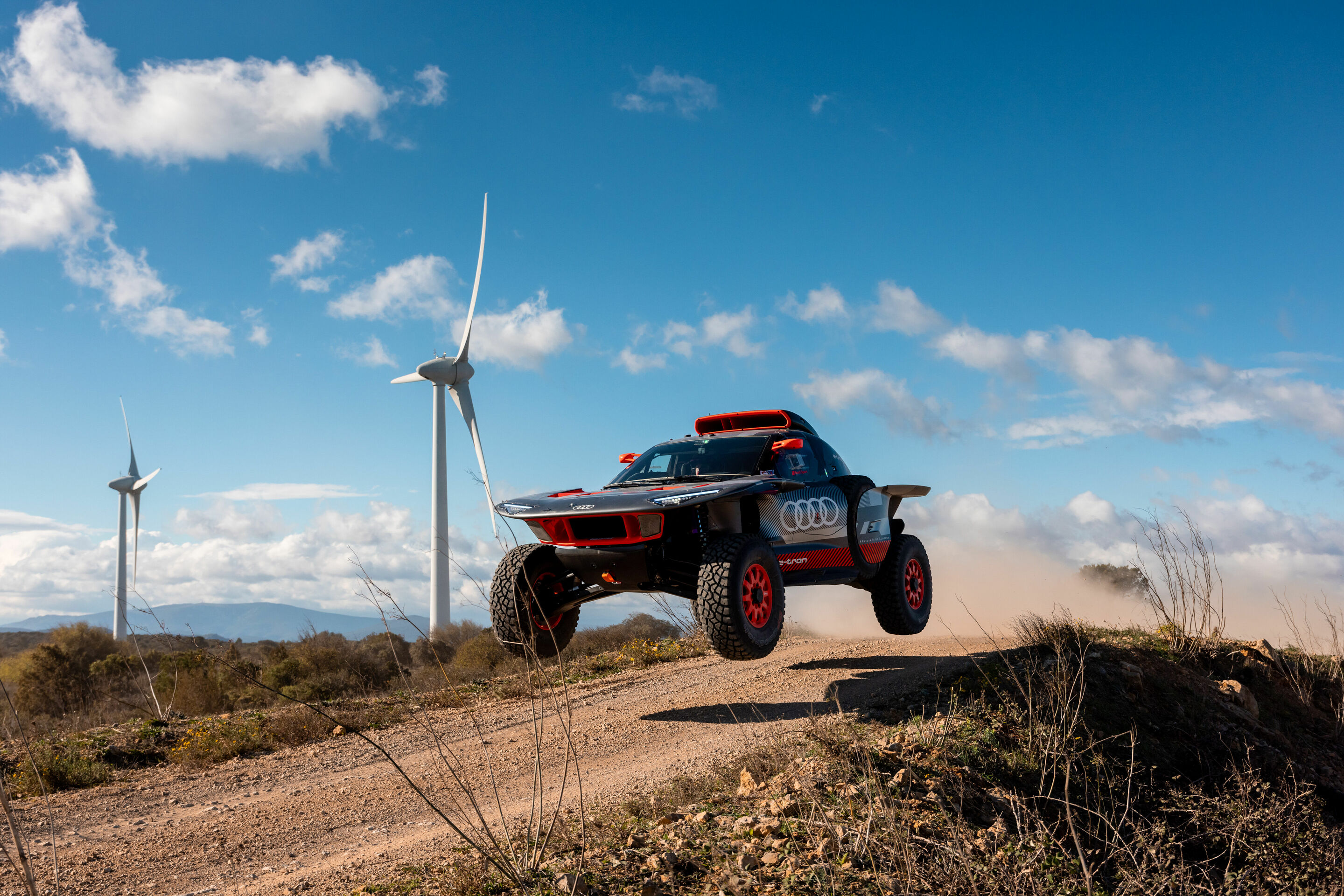 Dakar-Test Frankreich, November 2023 - Audi RS Q e-tron