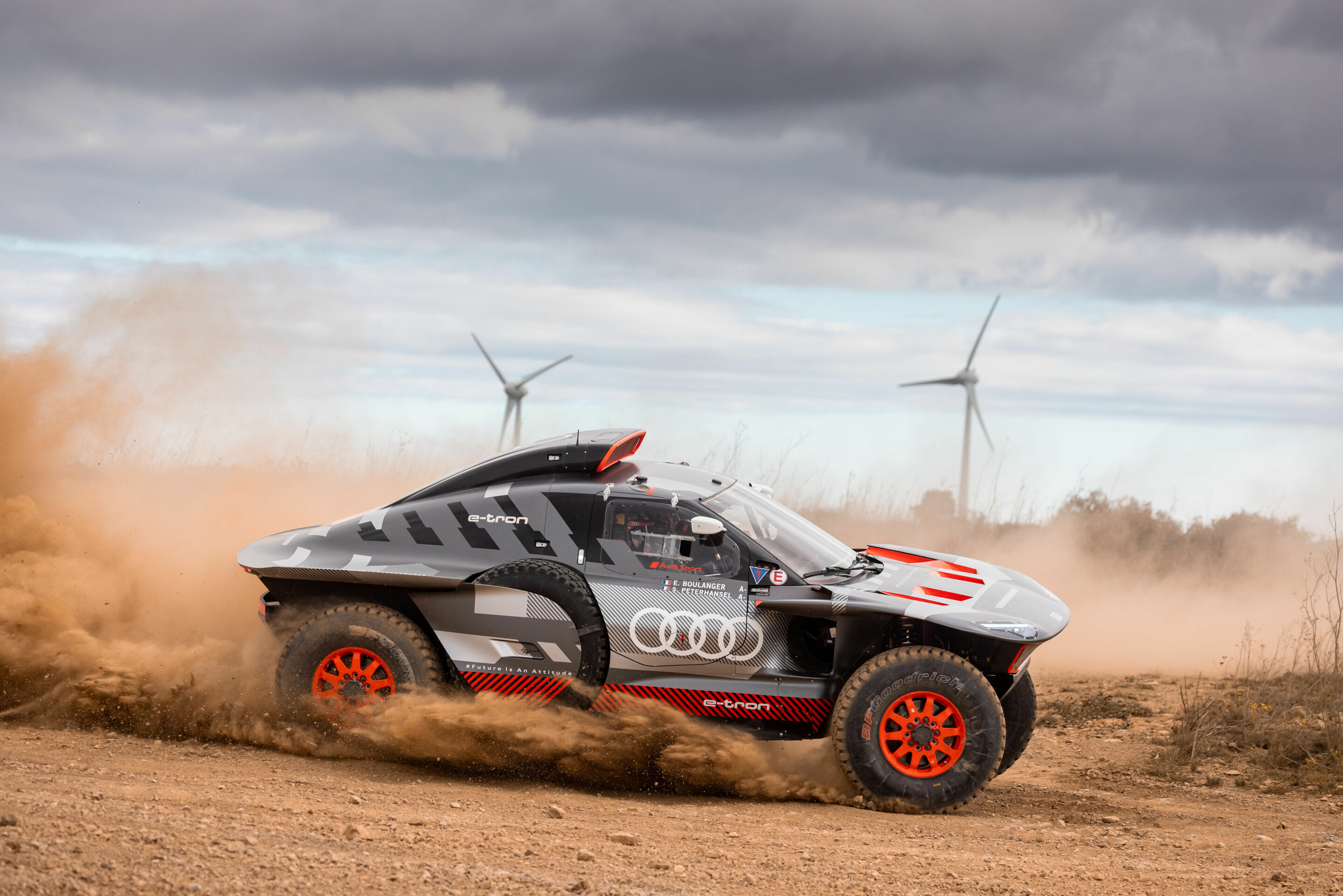 Dakar-Test Frankreich, November 2023 - Audi RS Q e-tron