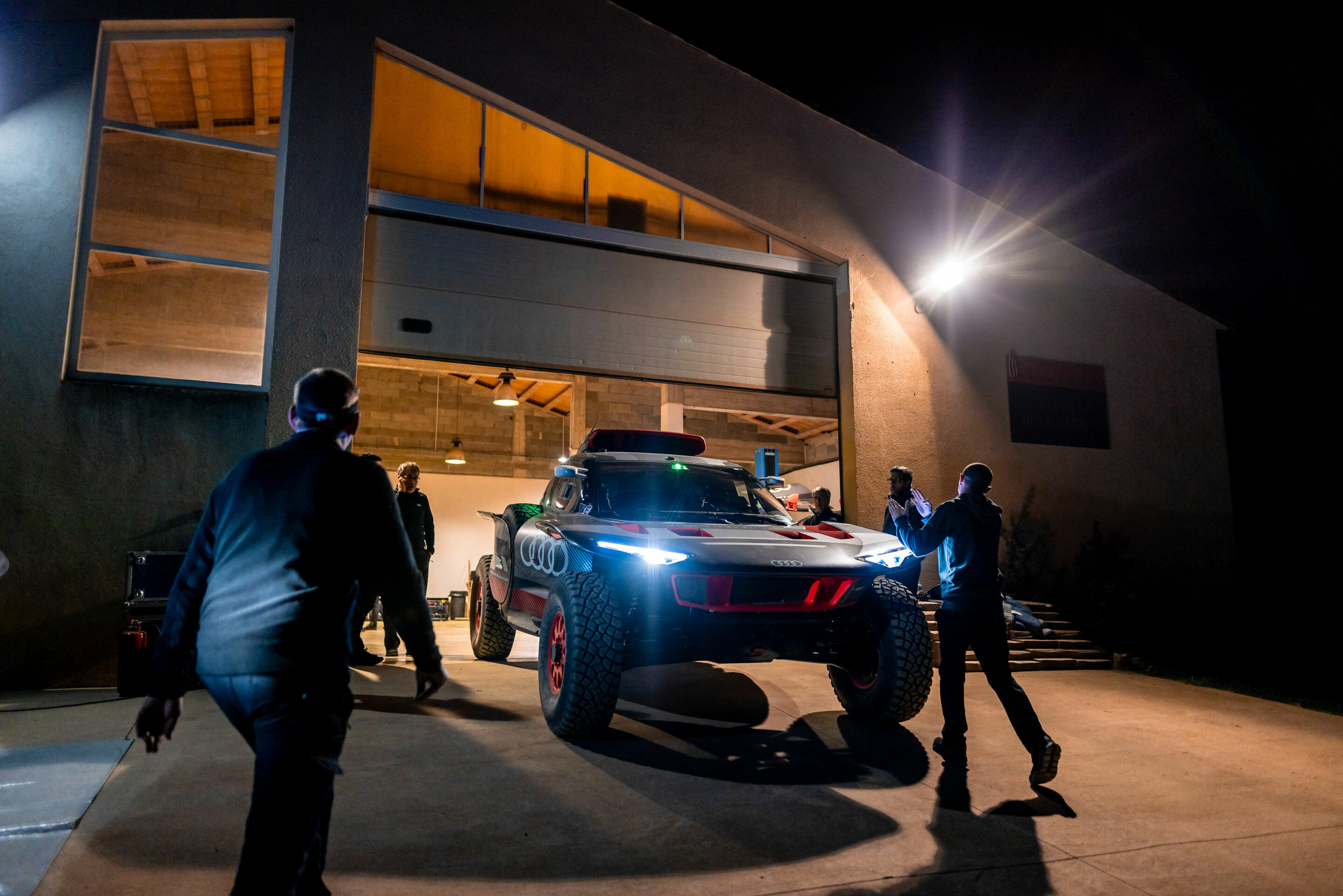 Dakar-Test Frankreich, November 2023 - Audi RS Q e-tron