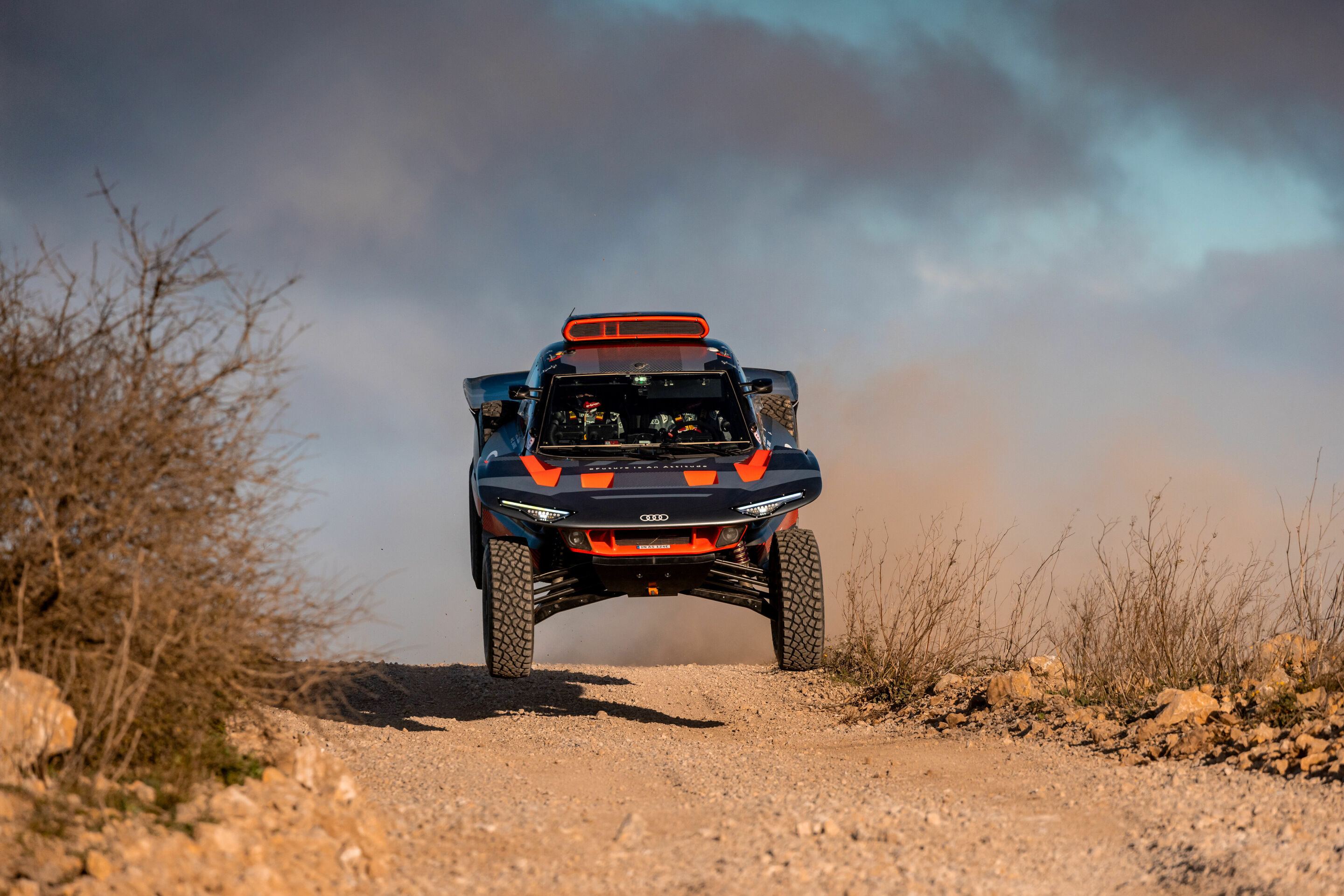 Dakar-Test Frankreich, November 2023 - Audi RS Q e-tron