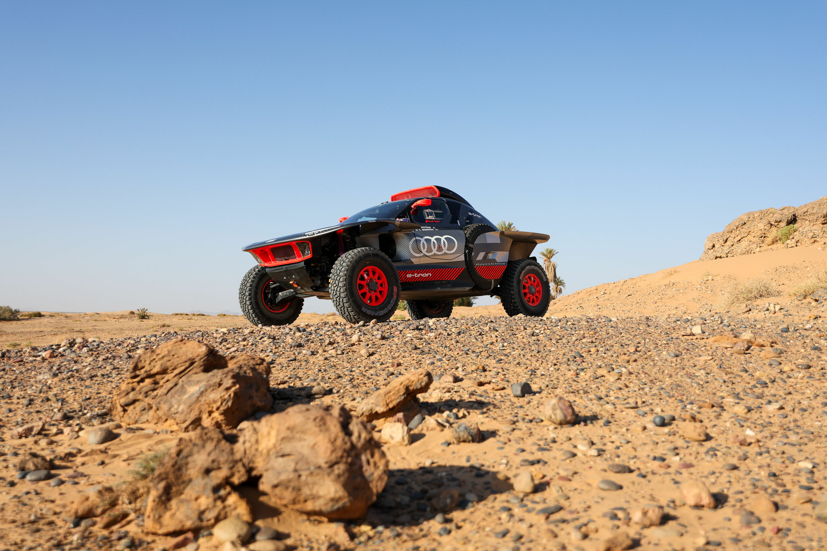 Dakar-Test Marokko, Oktober 2023 - Audi RS Q e-tron