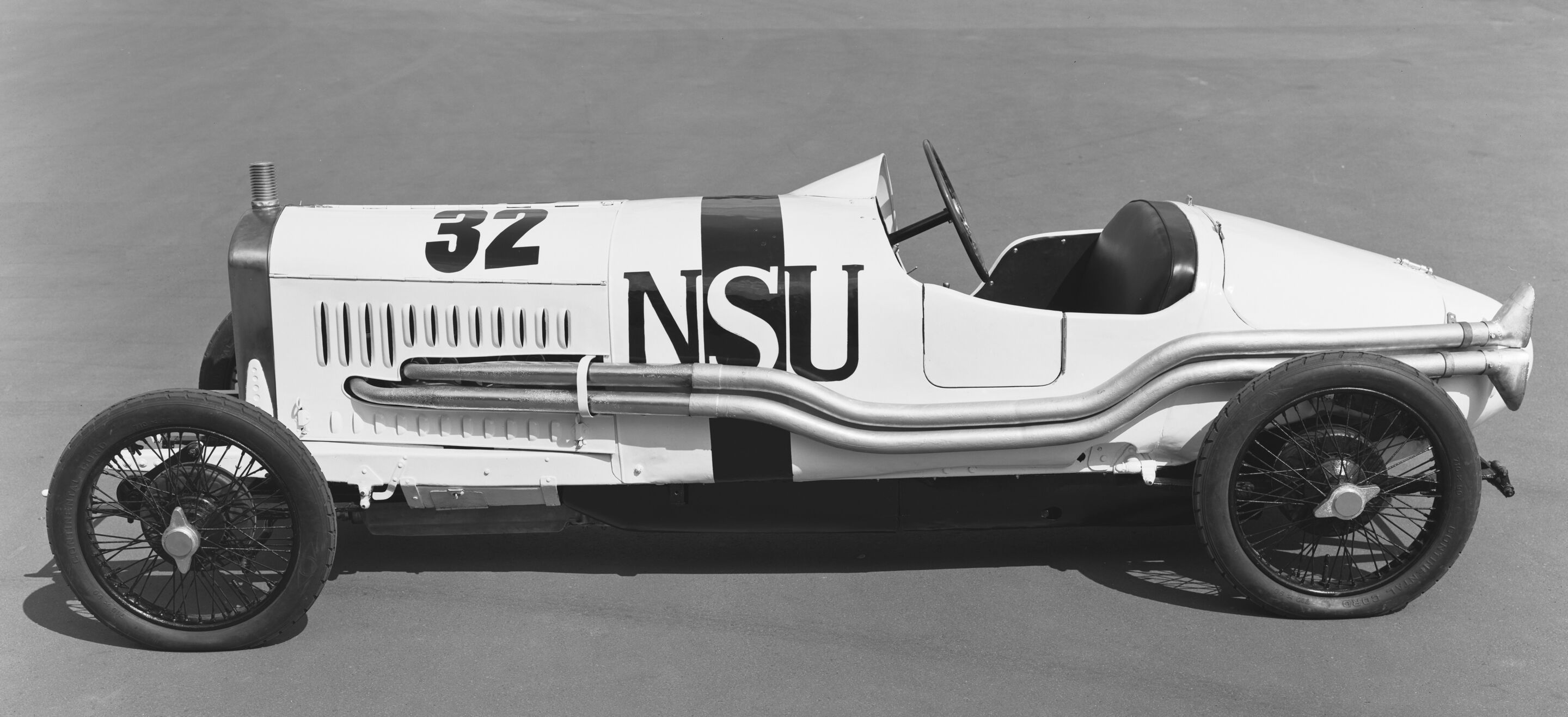 Quadruple victory for NSU Type 6/60 PS racing car at the German Grand Prix on the AVUS circuit - The NSU Type 6/60 PS (hp) race car.