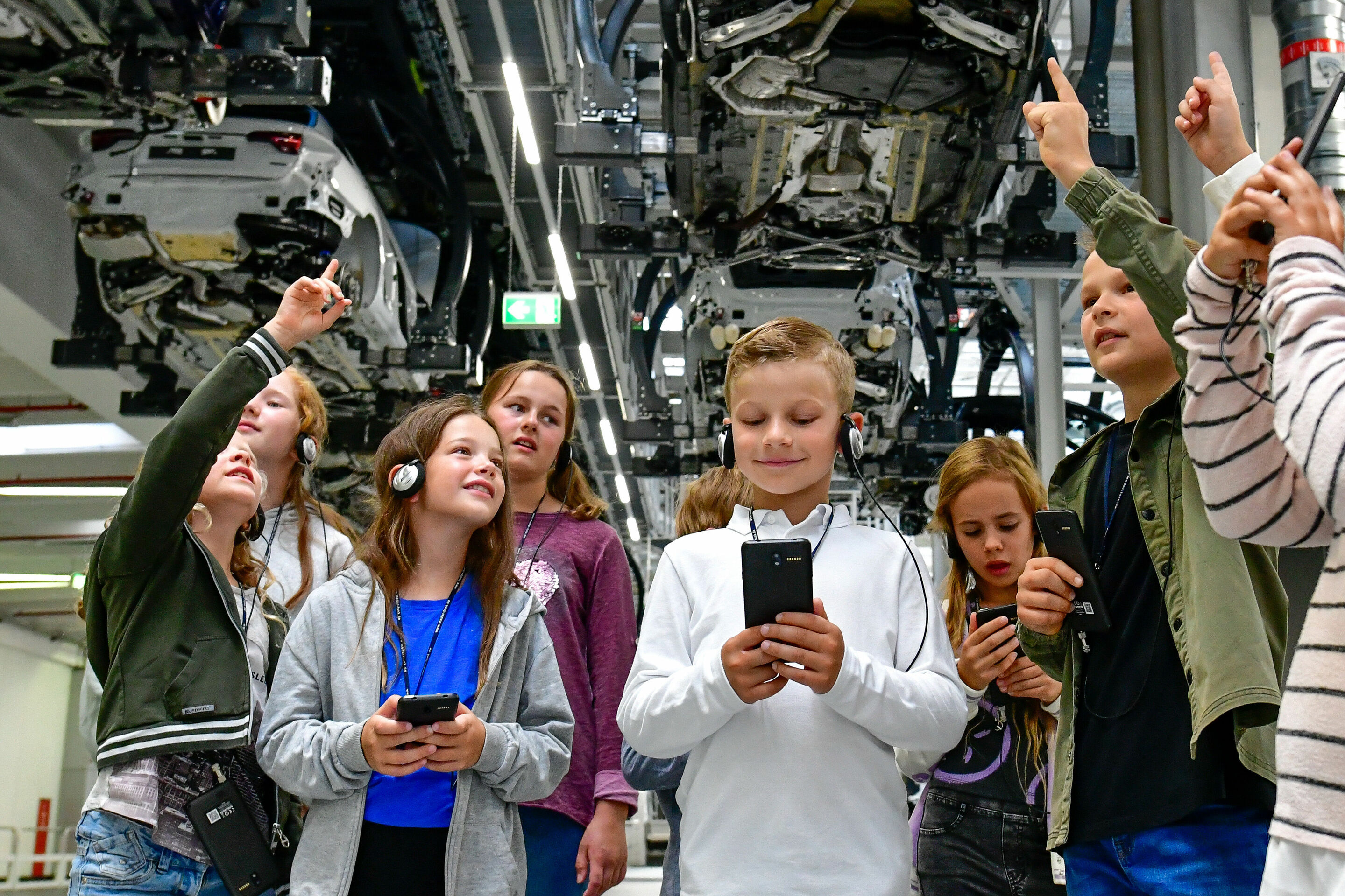 Kids-Tour Produktion am Audi Standort Ingolstadt - Bei der Kids-Tour in Ingolstadt erleben Kinder die Produktion hautnah.