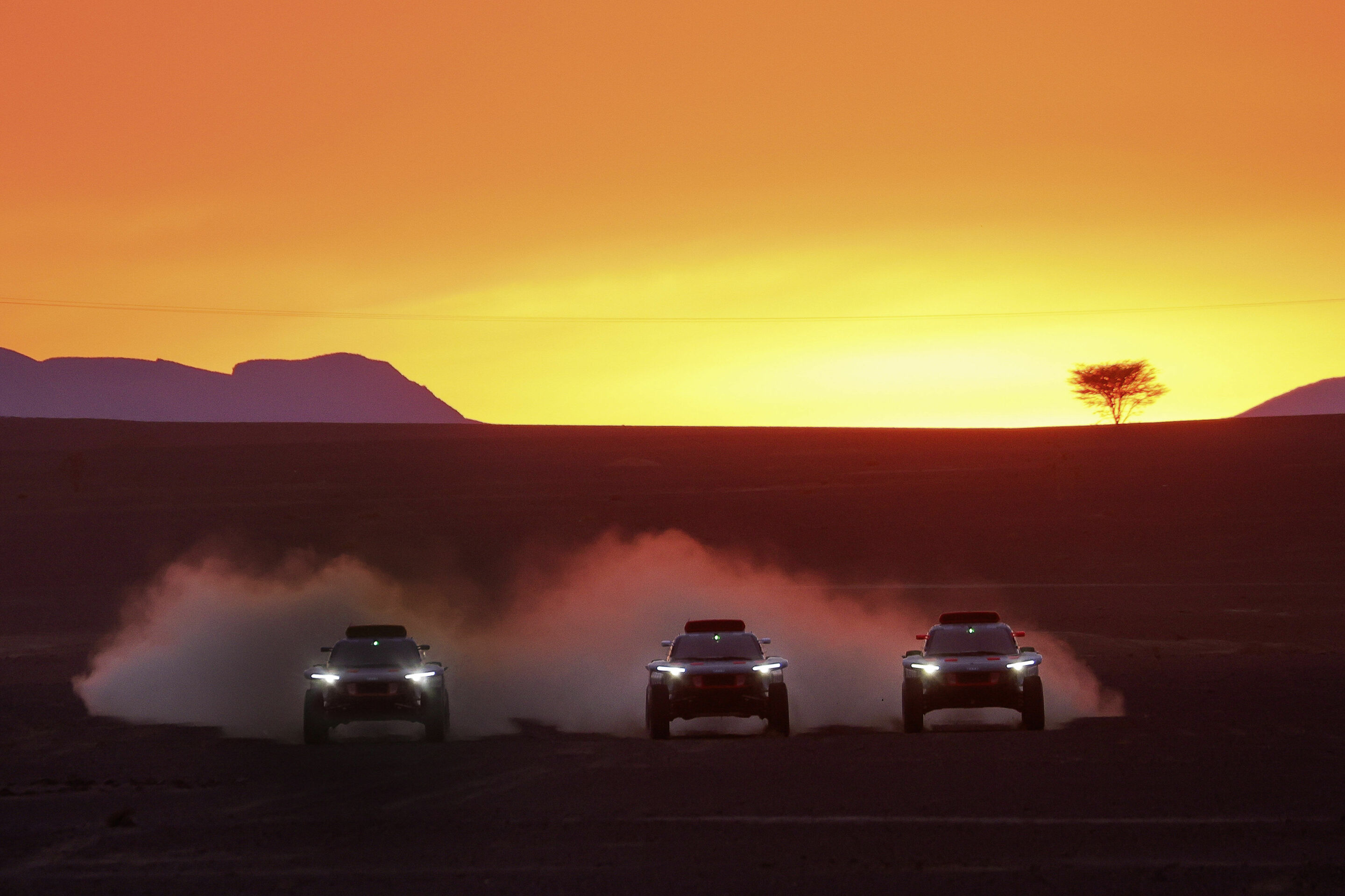 Dakar-Test Marokko, Oktober 2023 - Audi RS Q e-tron