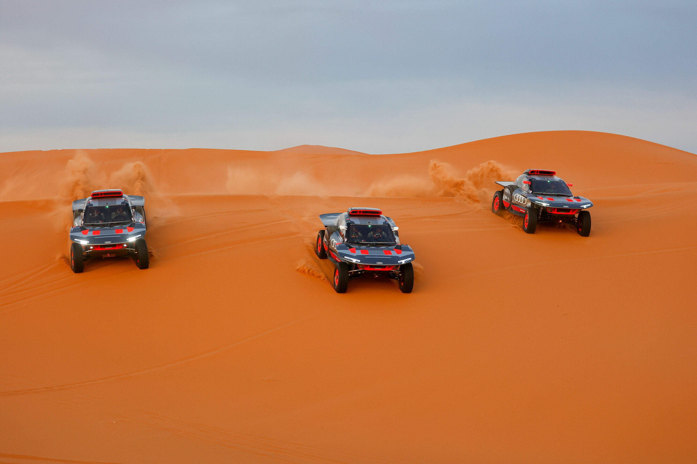 Dakar-Test Marokko, Oktober 2023 - Audi RS Q e-tron