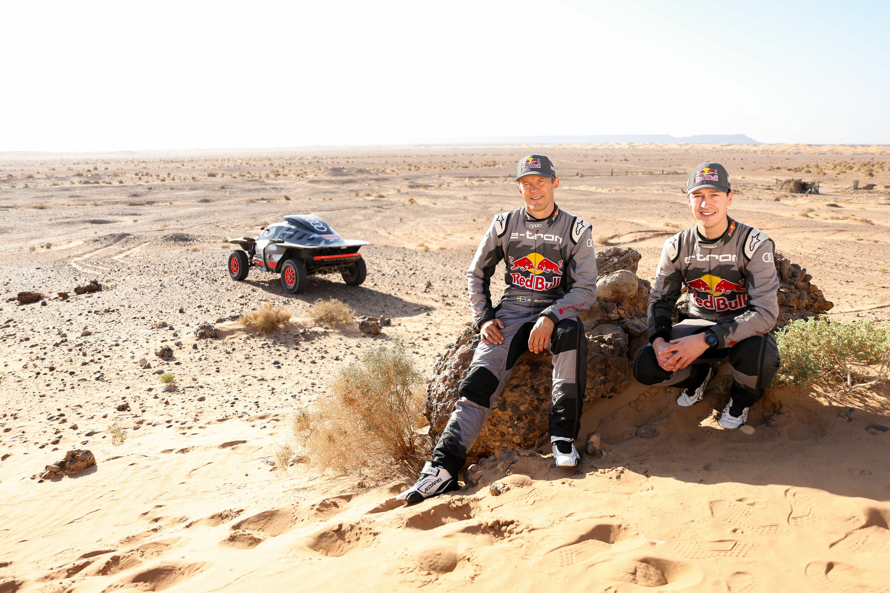 Dakar-Test Marokko, Oktober 2023 - Emil Bergkvist, Mattias Ekström