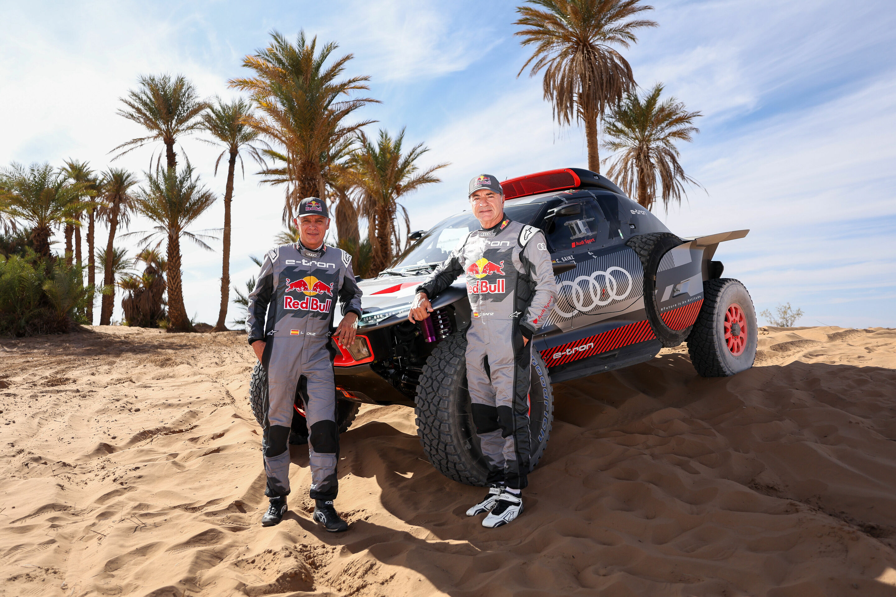 Dakar test Morocco, October 2023 - Lucas Cruz, Carlos Sainz