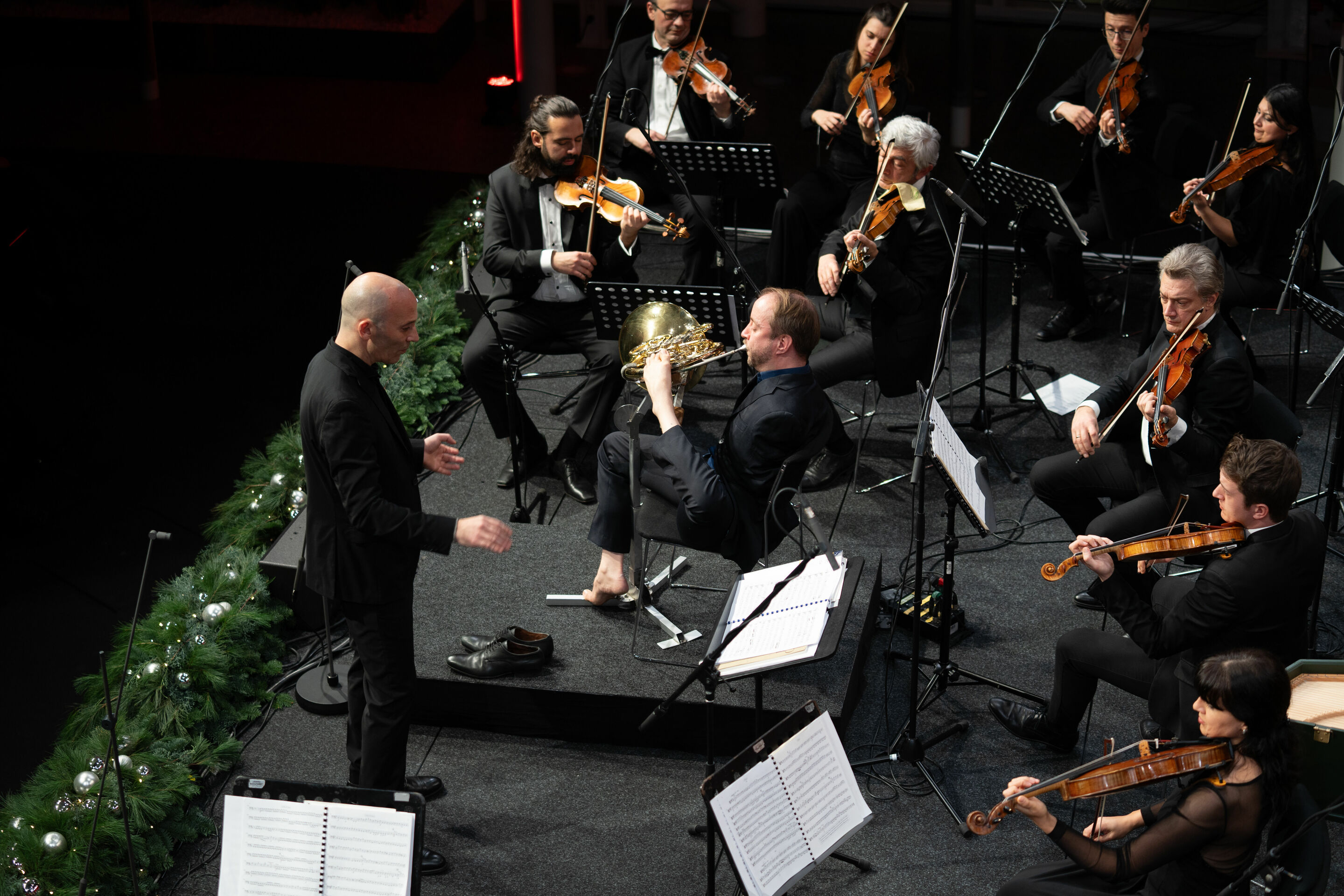 Audi Weihnachtskonzert am 15.12.2023 - Felix Klieser, Georgisches Kammerorchester Ingolstadt